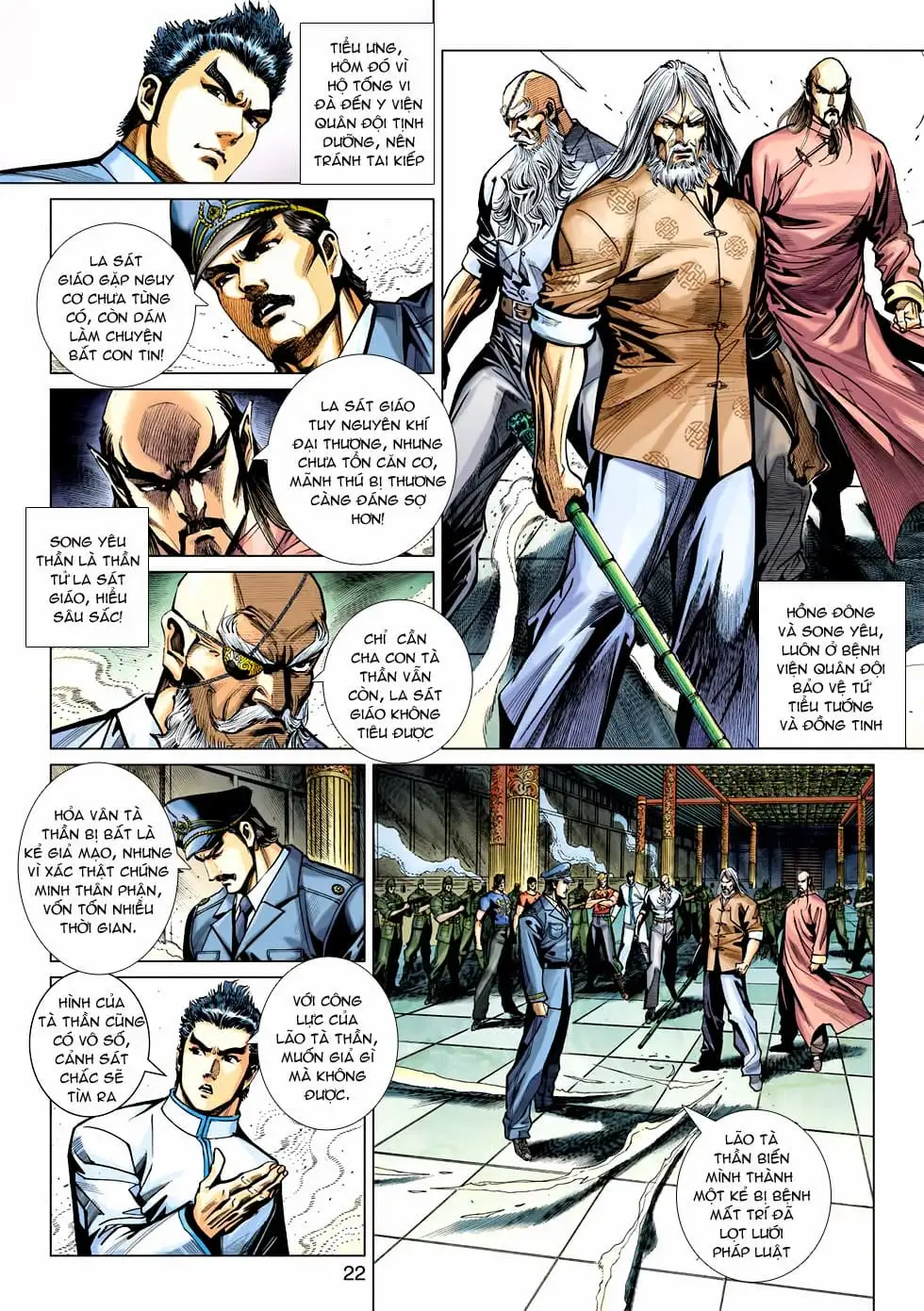 Truyện Tranh Tân Tác Long Hổ Môn trang 4