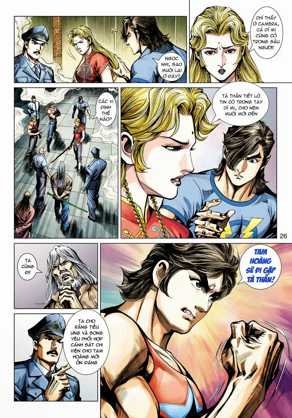 Truyện Tranh Tân Tác Long Hổ Môn trang 4