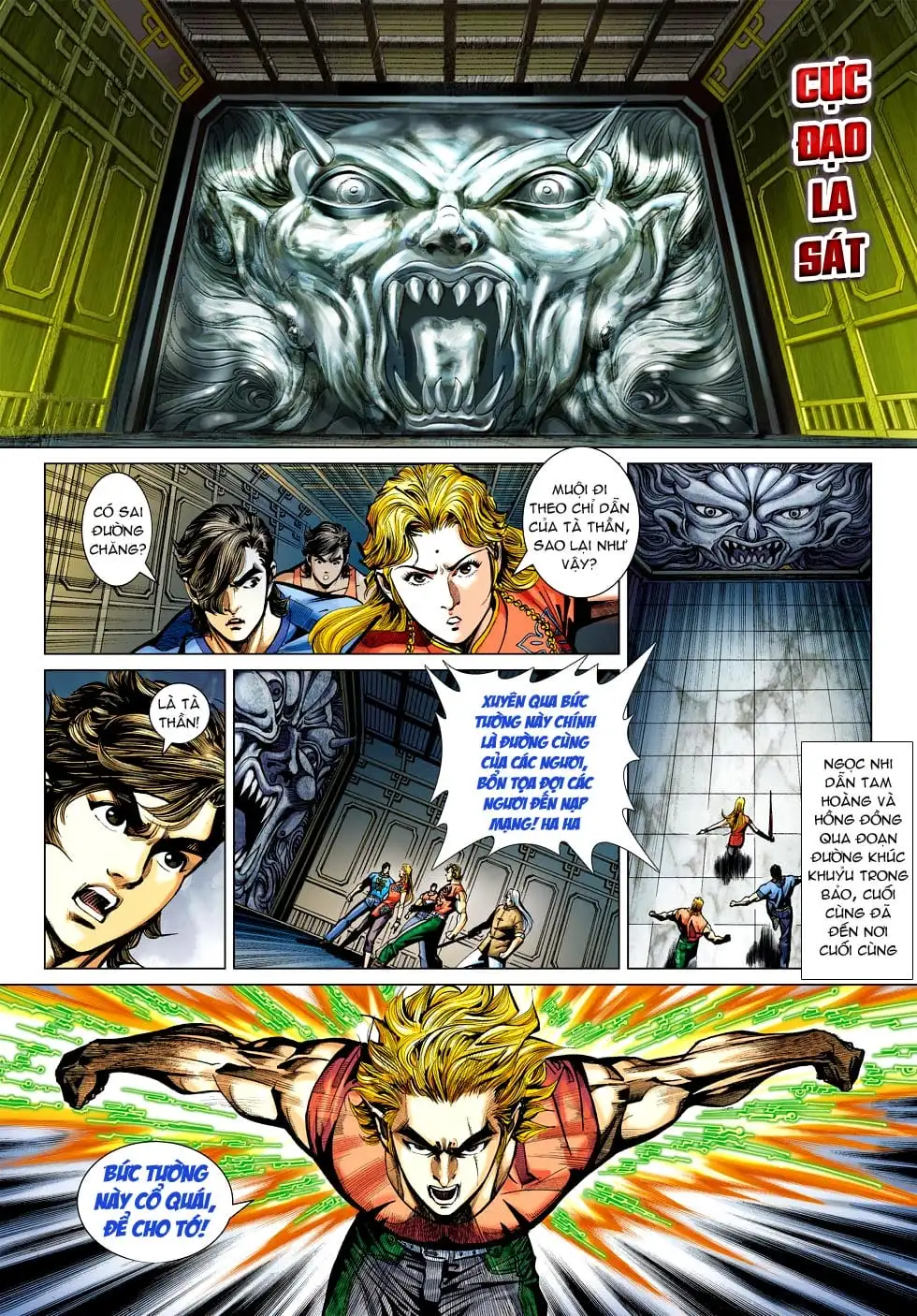 Truyện Tranh Tân Tác Long Hổ Môn trang 4