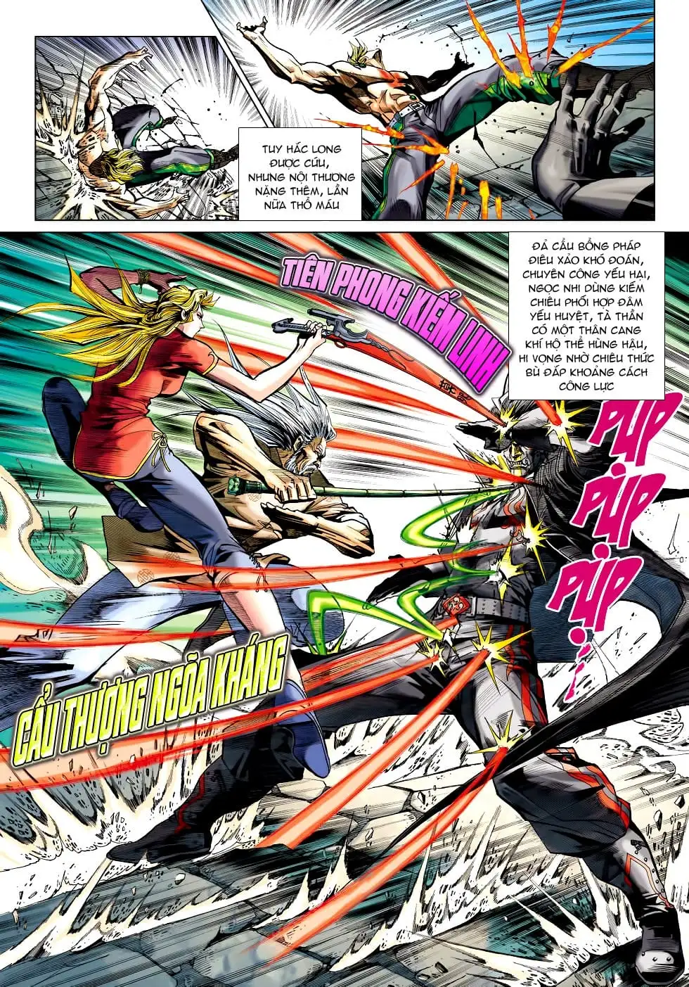Truyện Tranh Tân Tác Long Hổ Môn trang 4