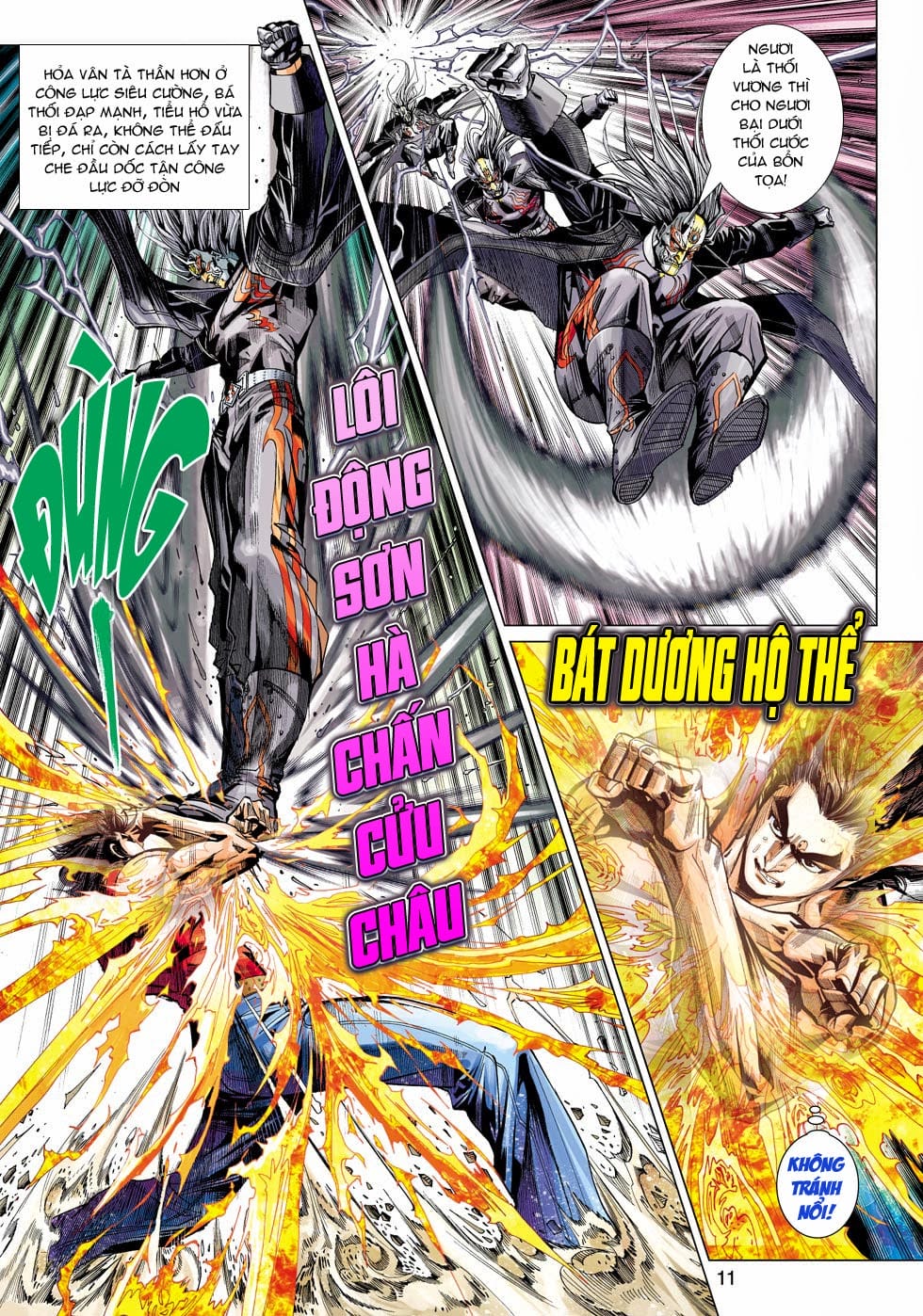 Truyện Tranh Tân Tác Long Hổ Môn trang 4