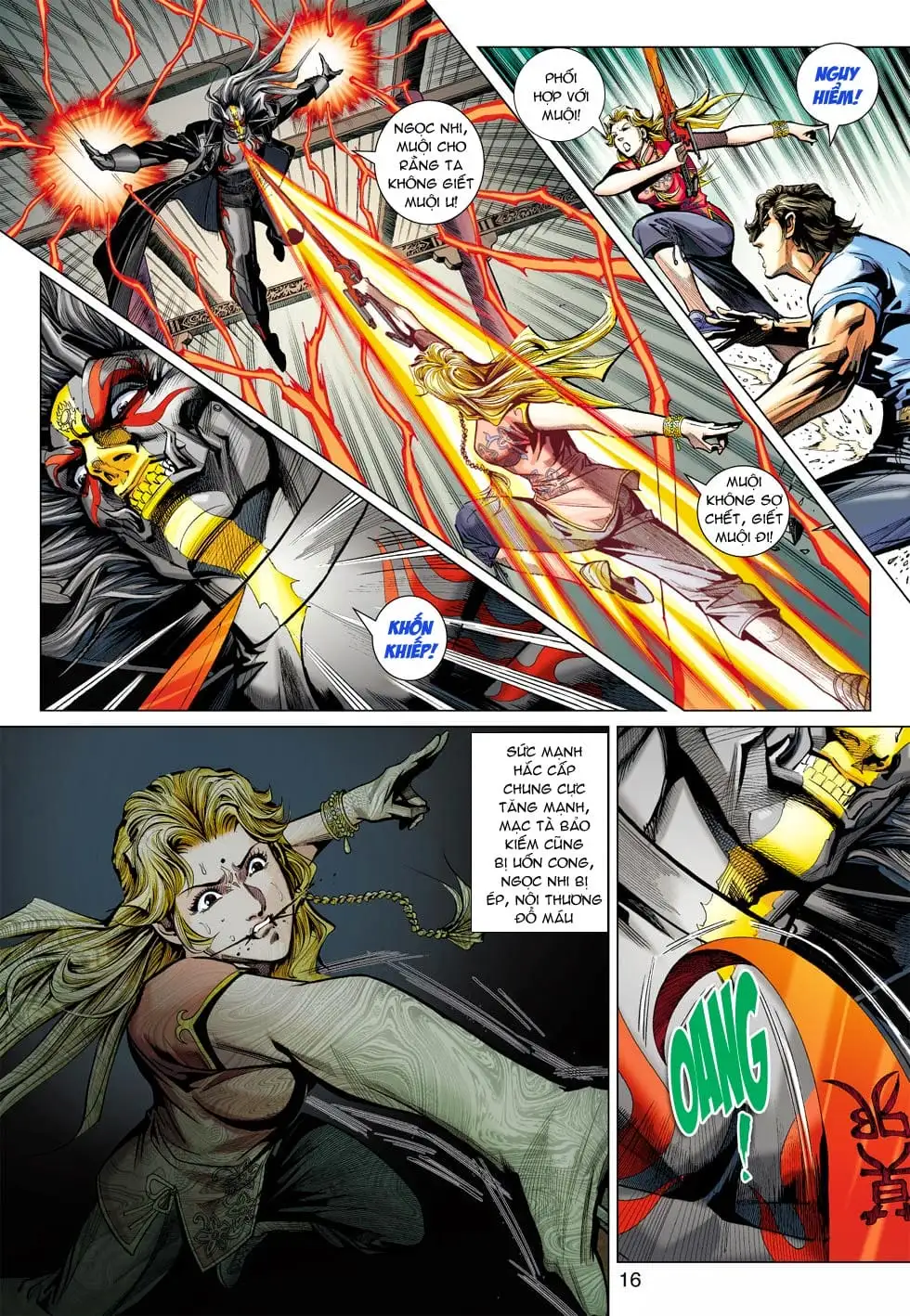 Truyện Tranh Tân Tác Long Hổ Môn trang 4