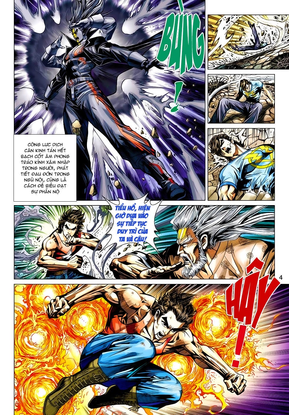 Truyện Tranh Tân Tác Long Hổ Môn trang 4