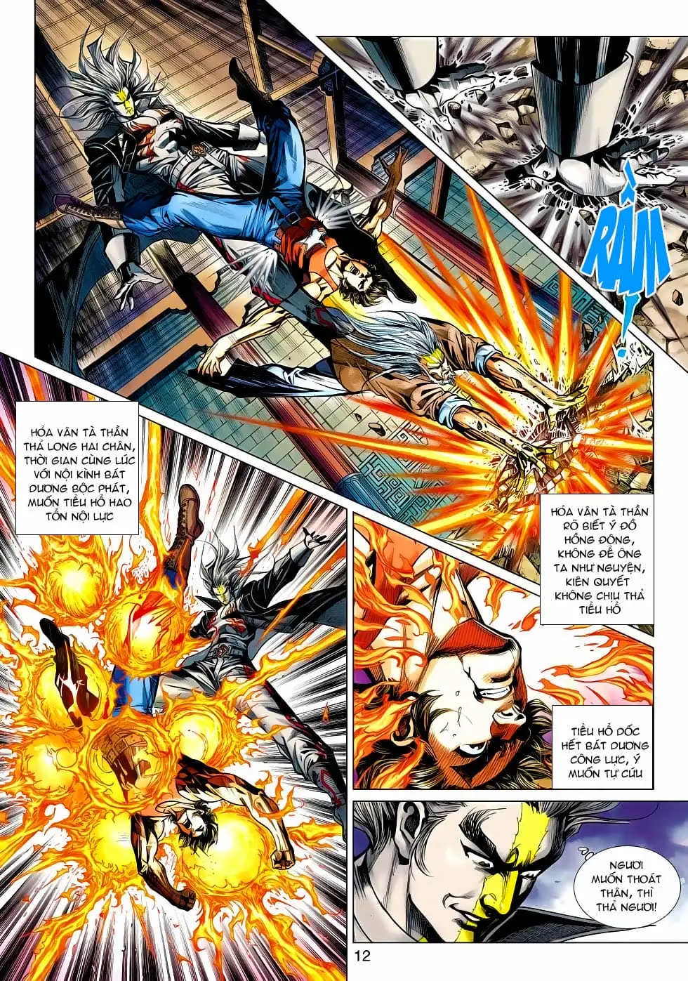 Truyện Tranh Tân Tác Long Hổ Môn trang 4