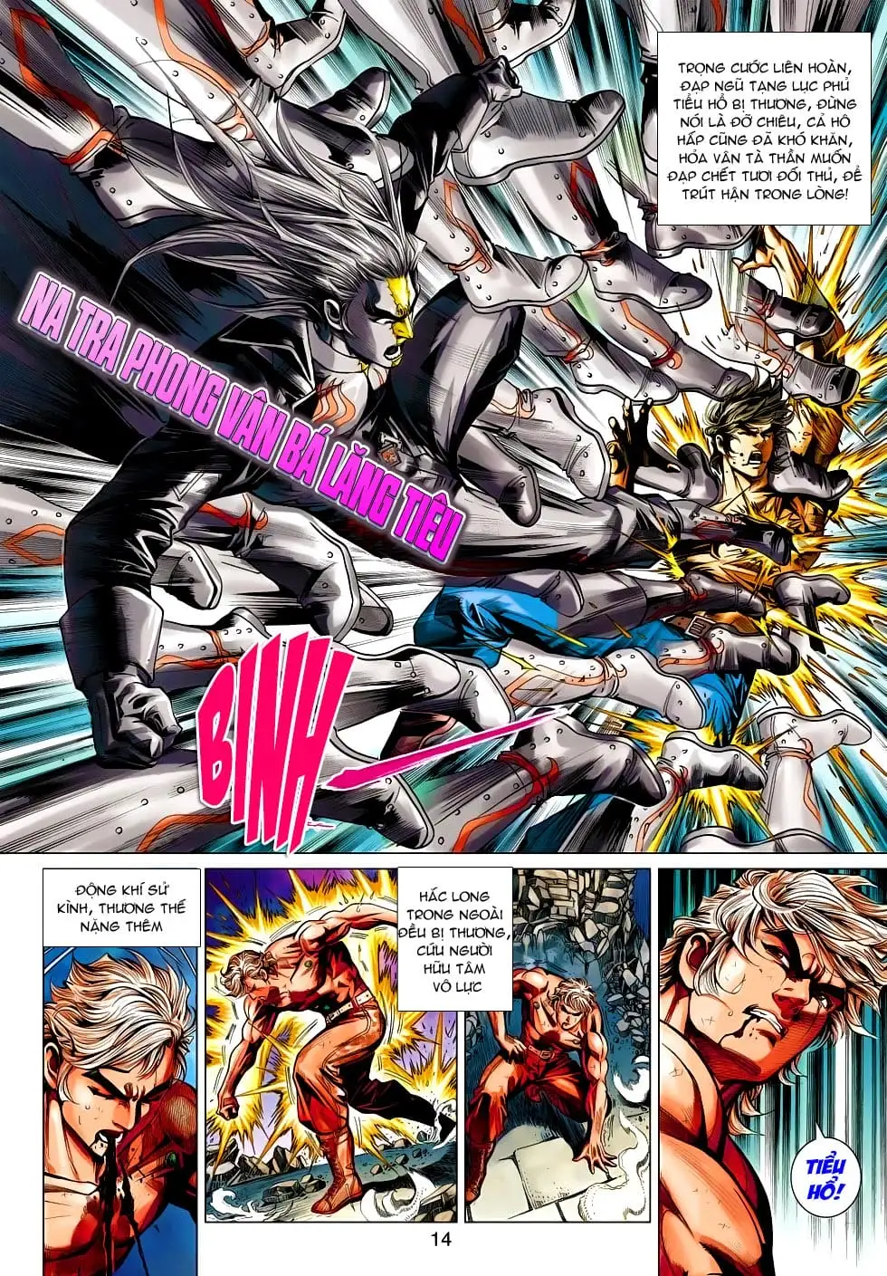Truyện Tranh Tân Tác Long Hổ Môn trang 4