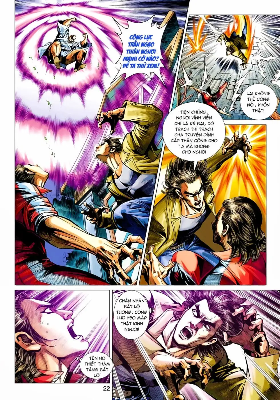 Truyện Tranh Tân Tác Long Hổ Môn trang 4