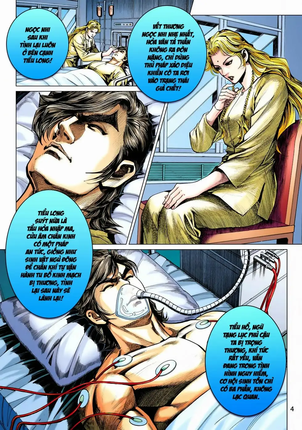 Truyện Tranh Tân Tác Long Hổ Môn trang 4