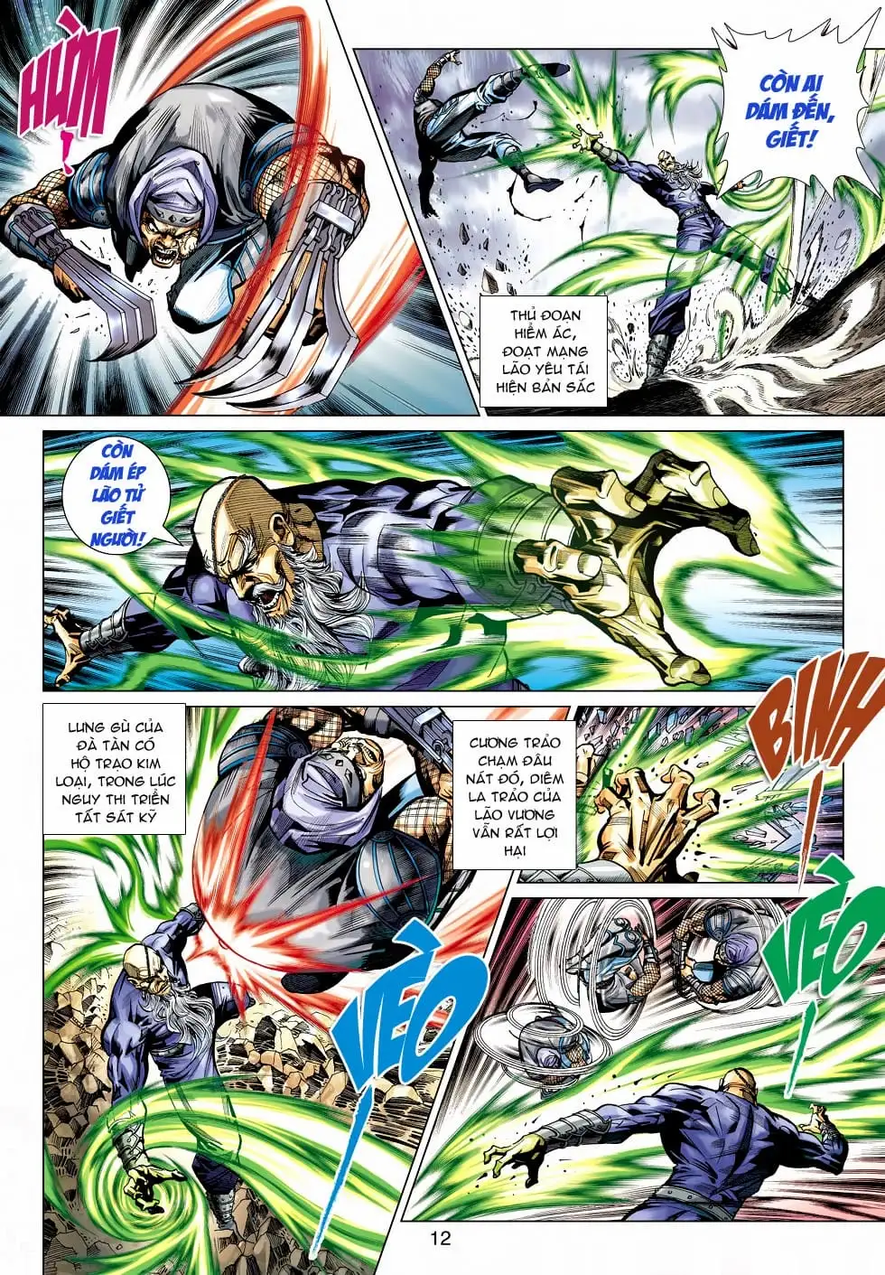 Truyện Tranh Tân Tác Long Hổ Môn trang 4