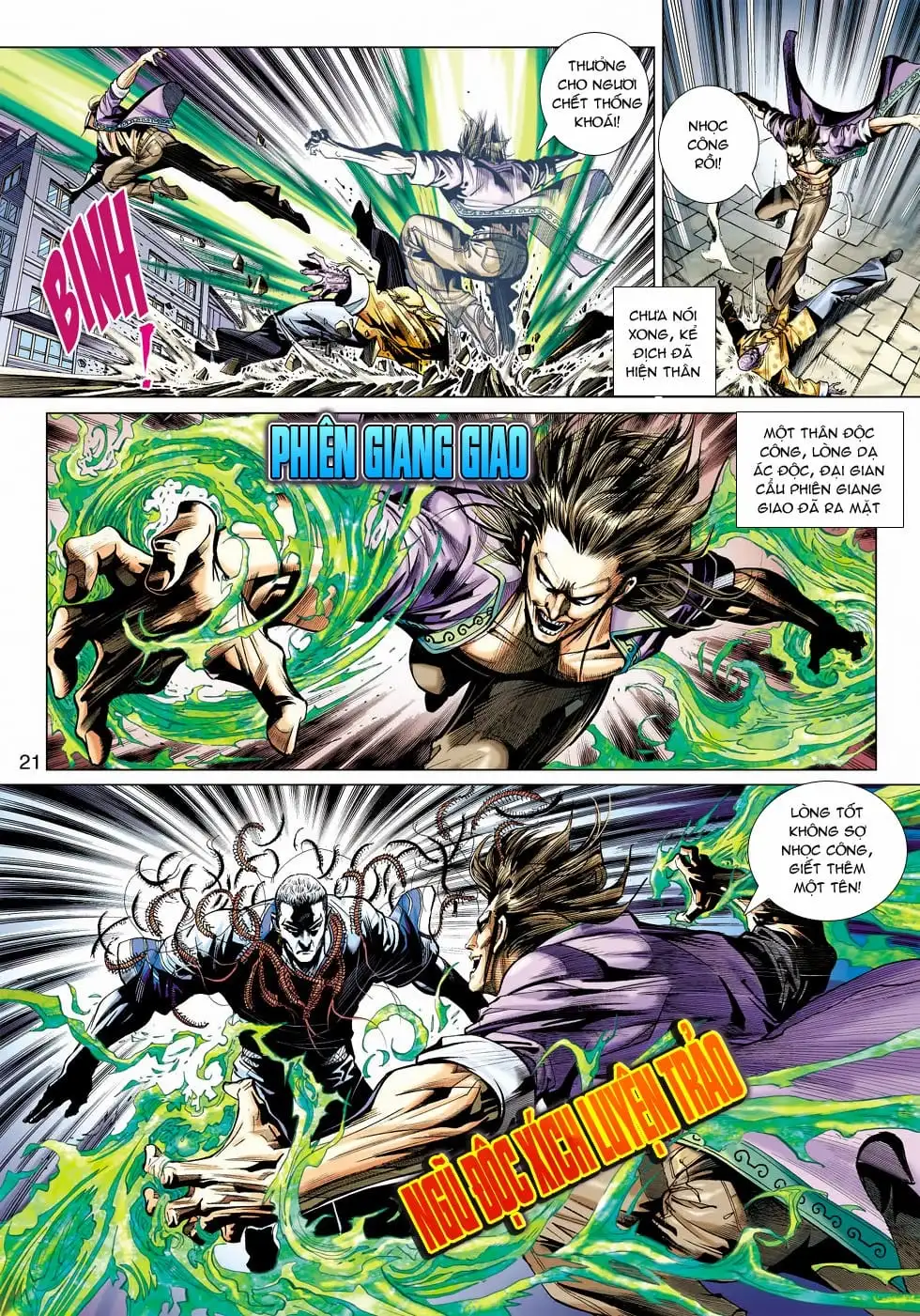 Truyện Tranh Tân Tác Long Hổ Môn trang 4