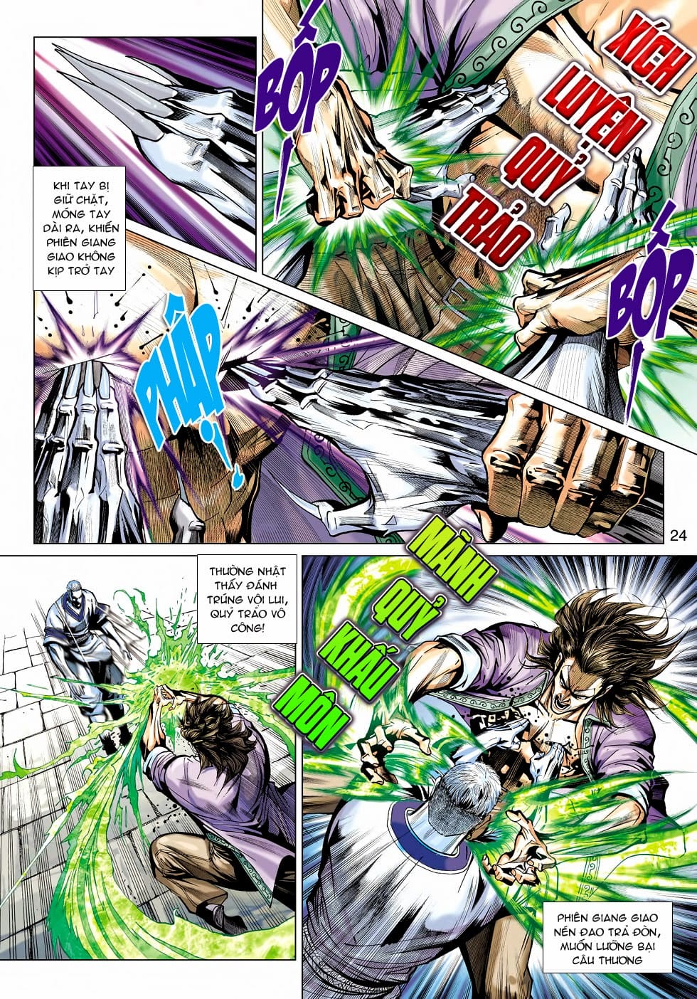 Truyện Tranh Tân Tác Long Hổ Môn trang 4