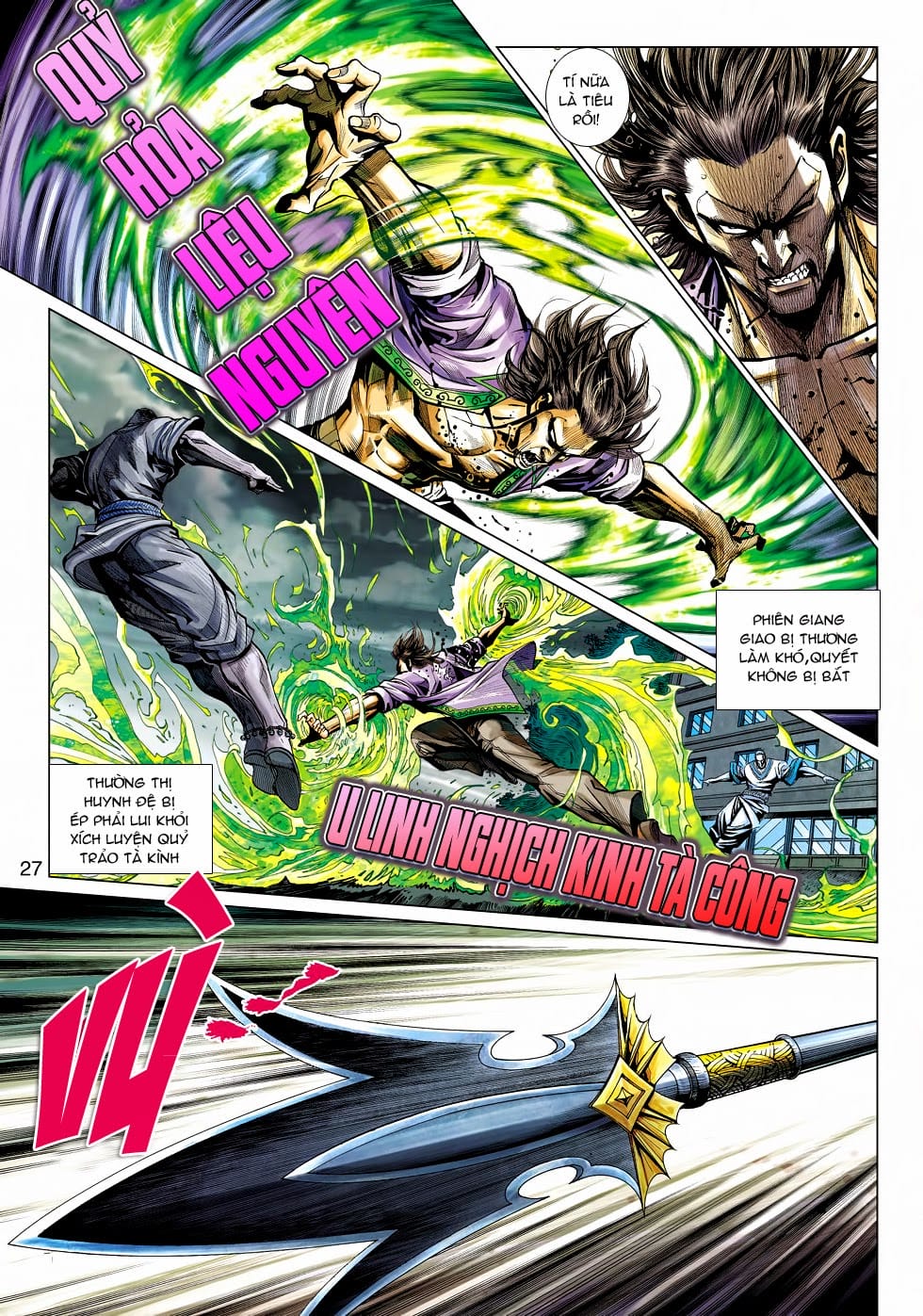 Truyện Tranh Tân Tác Long Hổ Môn trang 4