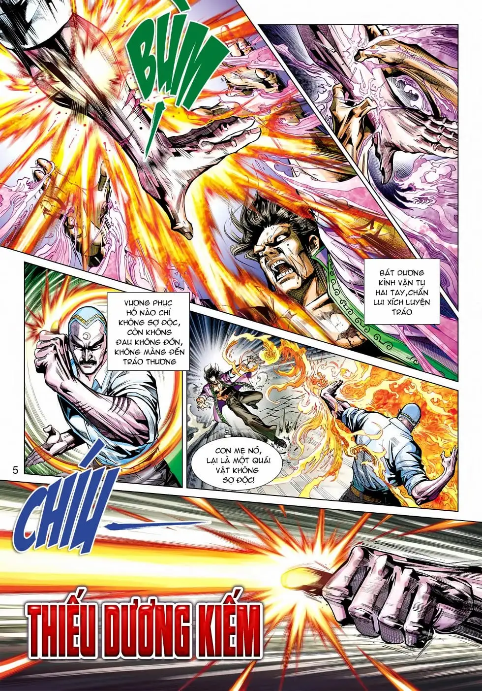 Truyện Tranh Tân Tác Long Hổ Môn trang 4