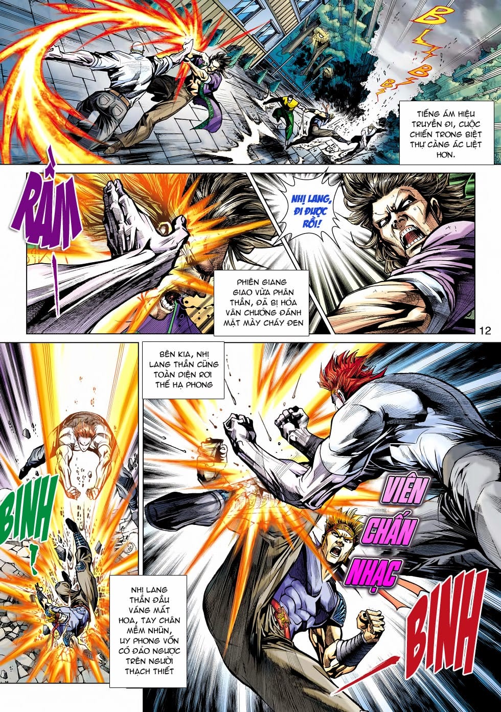 Truyện Tranh Tân Tác Long Hổ Môn trang 4