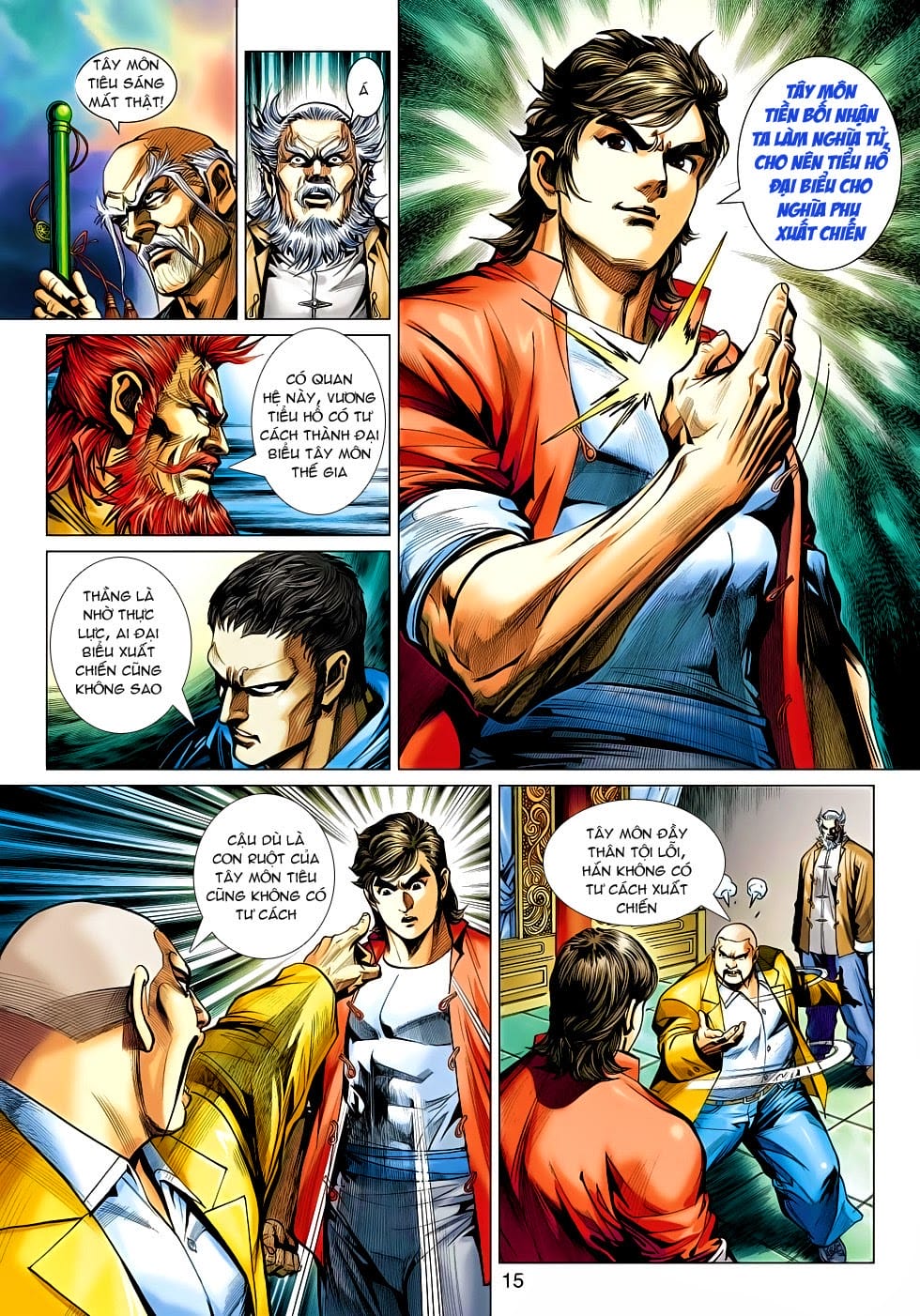 Truyện Tranh Tân Tác Long Hổ Môn trang 4