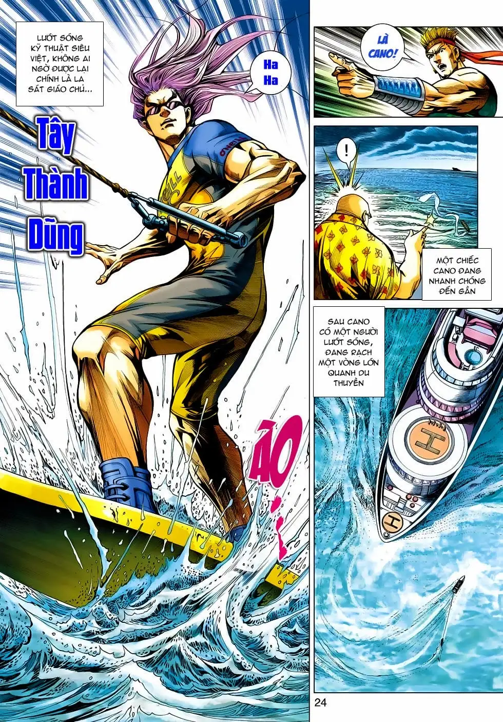 Truyện Tranh Tân Tác Long Hổ Môn trang 4