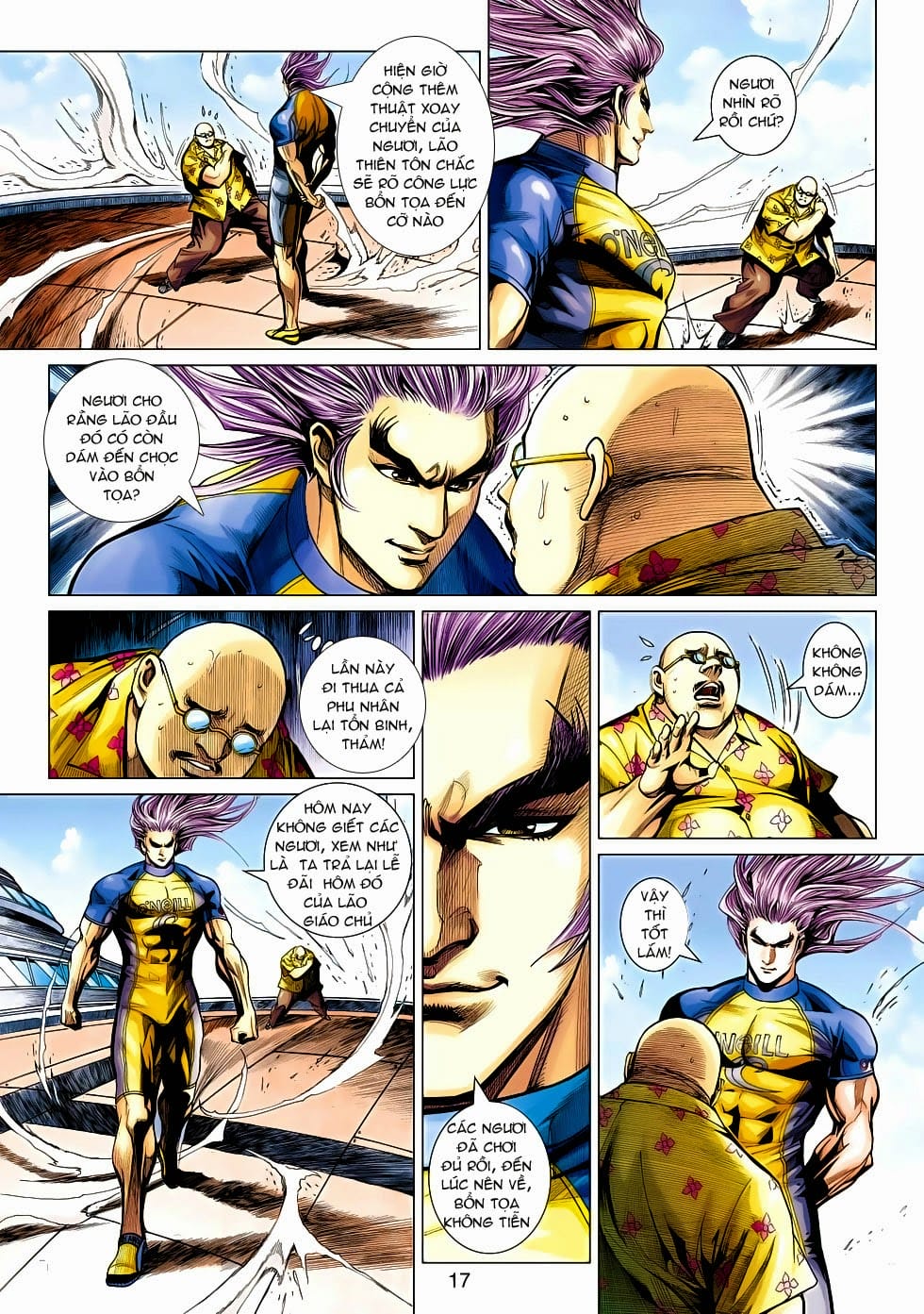 Truyện Tranh Tân Tác Long Hổ Môn trang 4