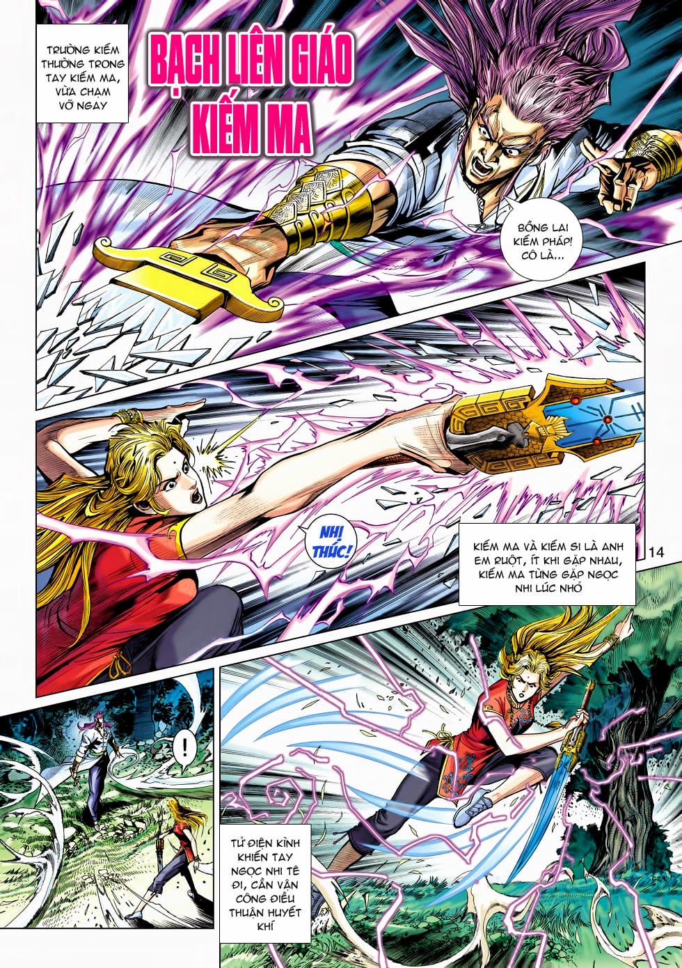 Truyện Tranh Tân Tác Long Hổ Môn trang 4