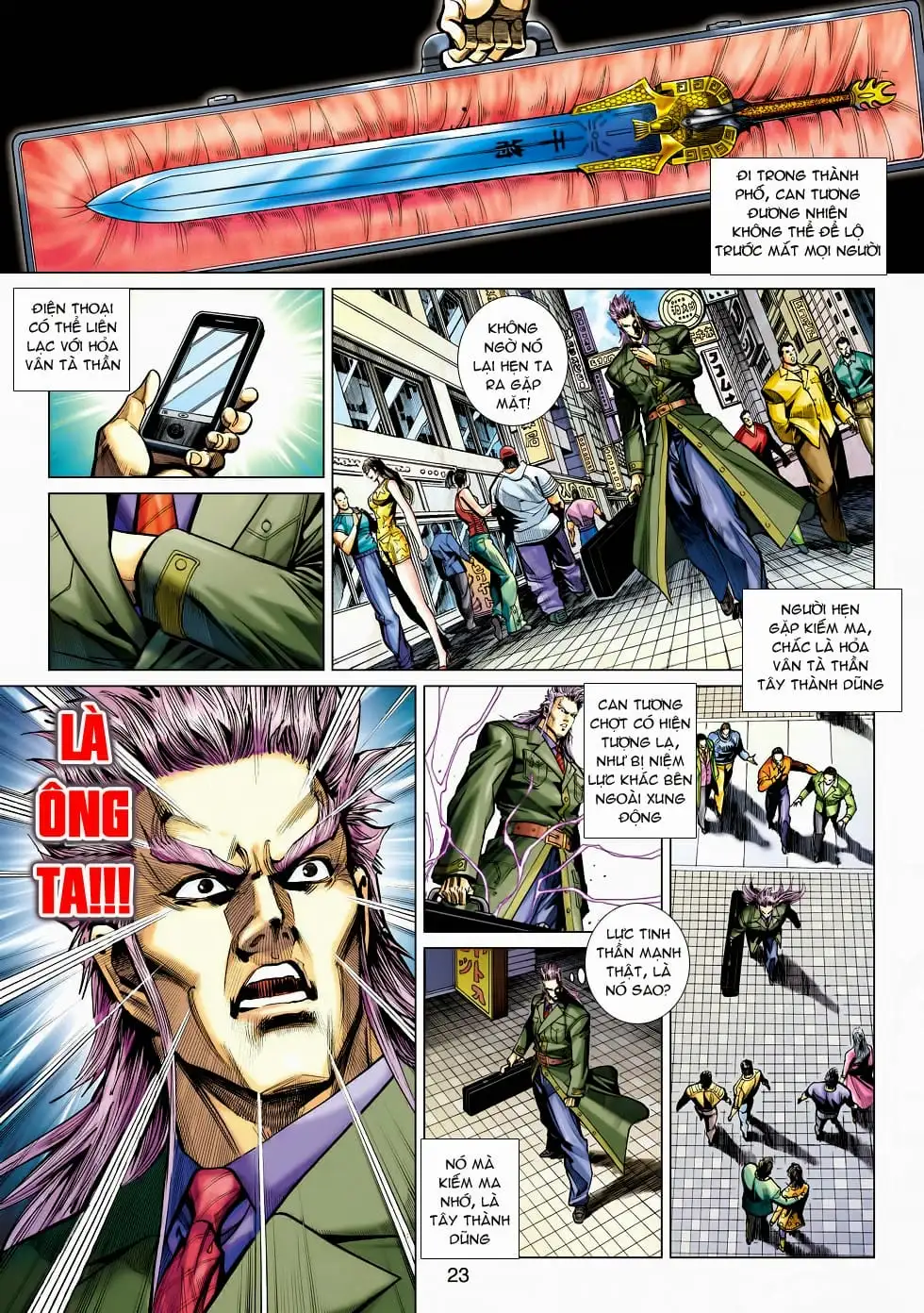 Truyện Tranh Tân Tác Long Hổ Môn trang 4