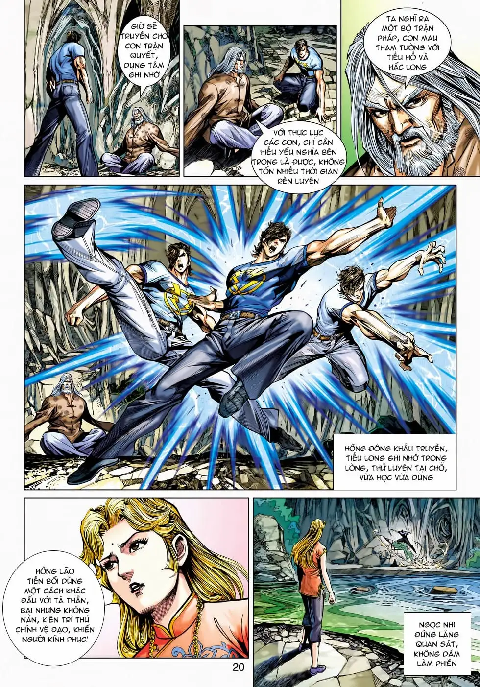 Truyện Tranh Tân Tác Long Hổ Môn trang 4