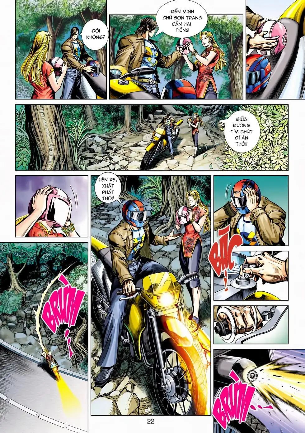 Truyện Tranh Tân Tác Long Hổ Môn trang 4