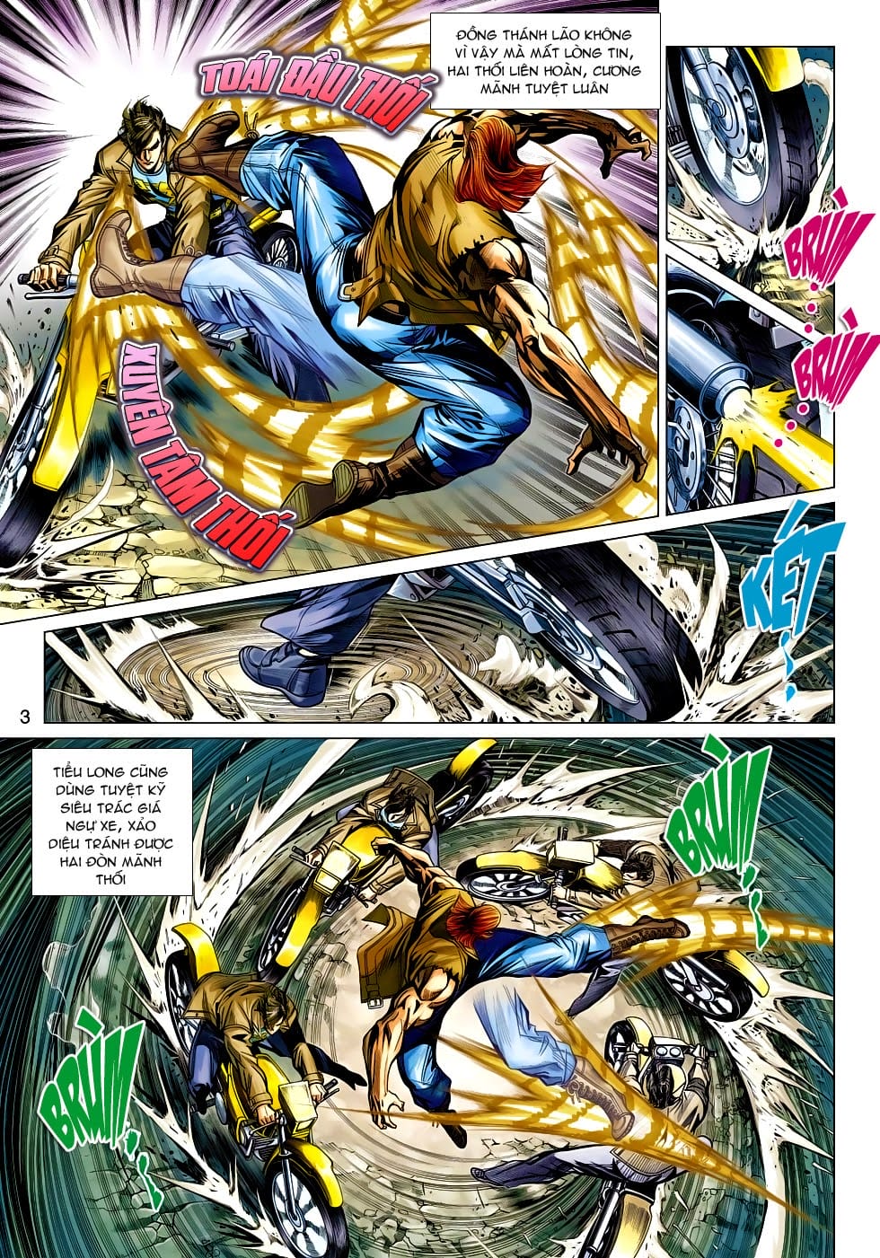 Truyện Tranh Tân Tác Long Hổ Môn trang 4