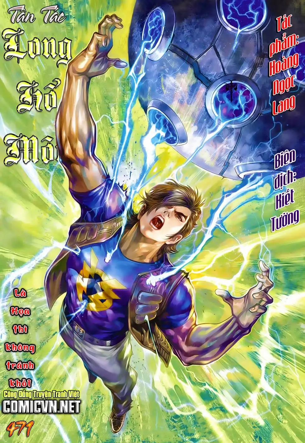 Truyện Tranh Tân Tác Long Hổ Môn trang 4