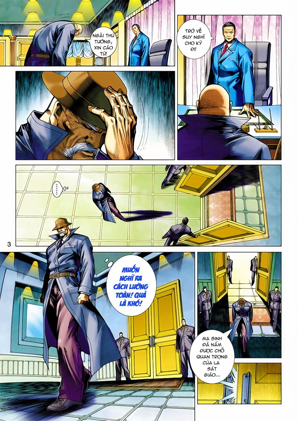 Truyện Tranh Tân Tác Long Hổ Môn trang 4