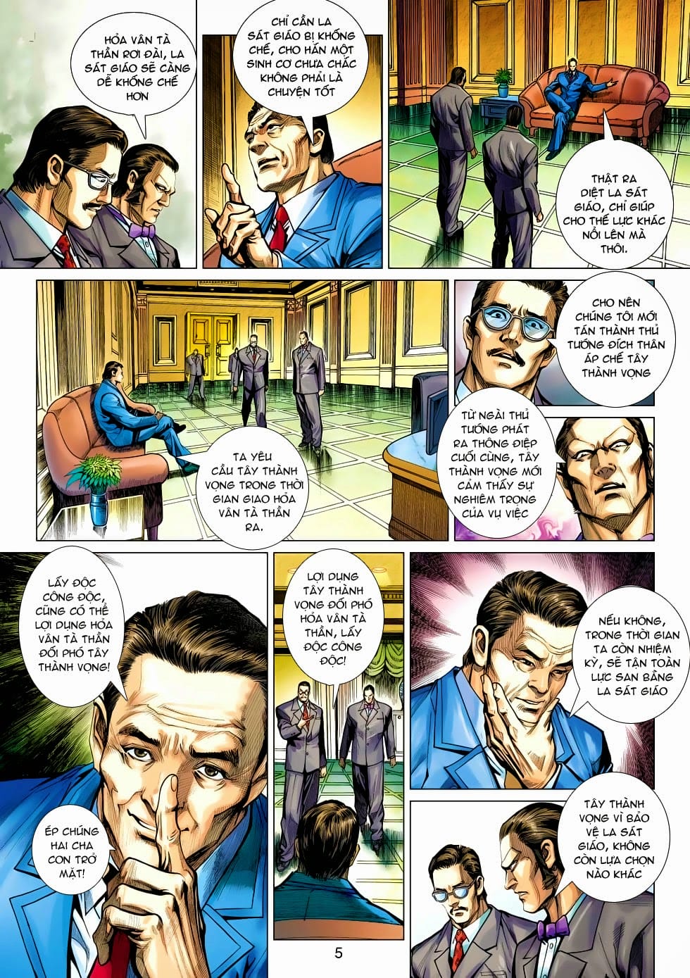 Truyện Tranh Tân Tác Long Hổ Môn trang 4