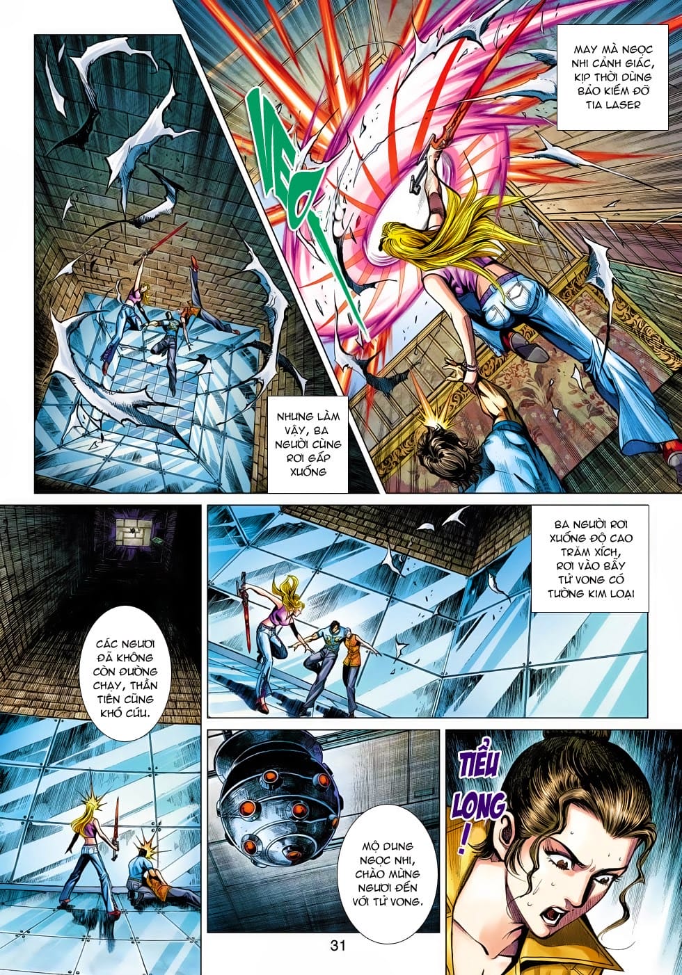 Truyện Tranh Tân Tác Long Hổ Môn trang 4