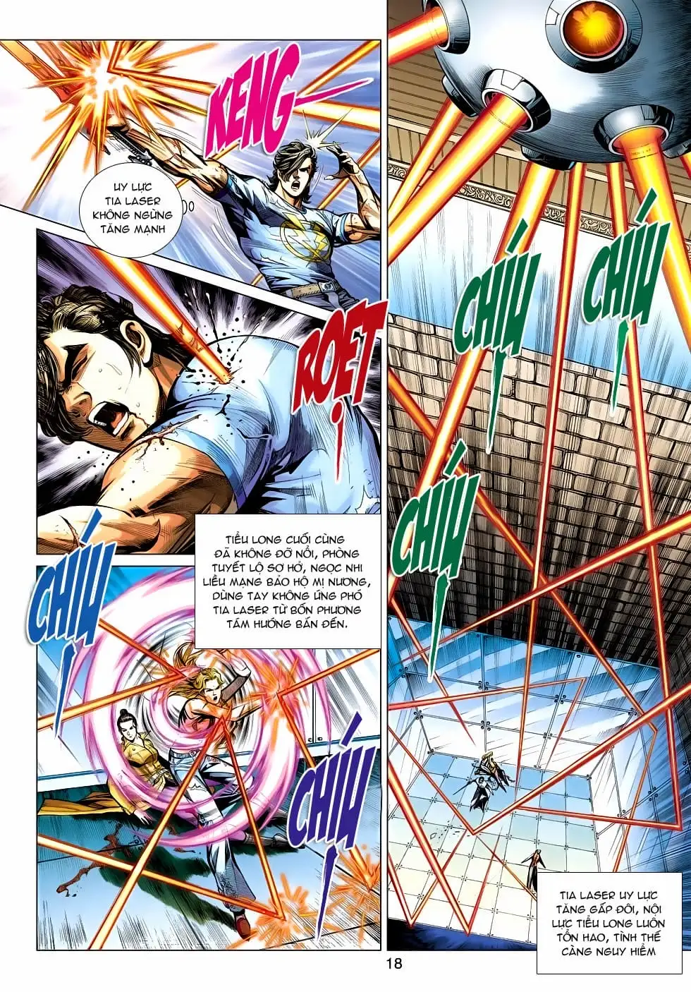 Truyện Tranh Tân Tác Long Hổ Môn trang 4