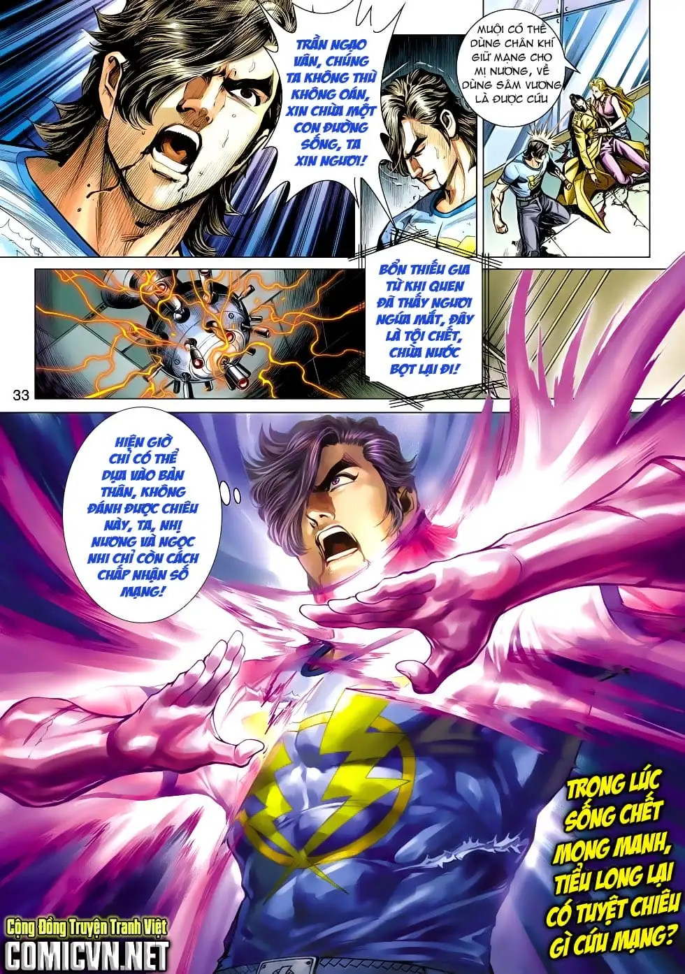 Truyện Tranh Tân Tác Long Hổ Môn trang 4