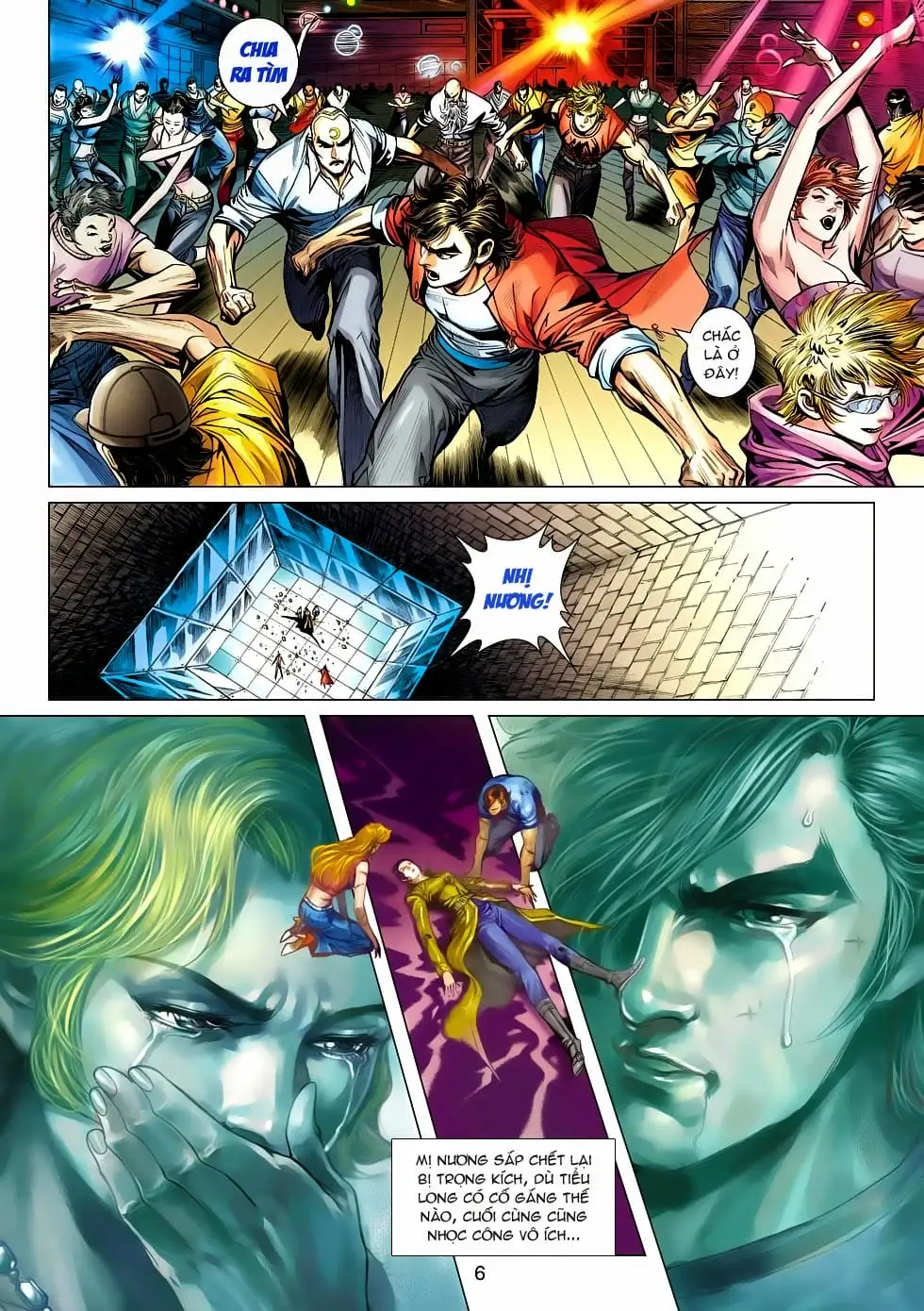 Truyện Tranh Tân Tác Long Hổ Môn trang 4