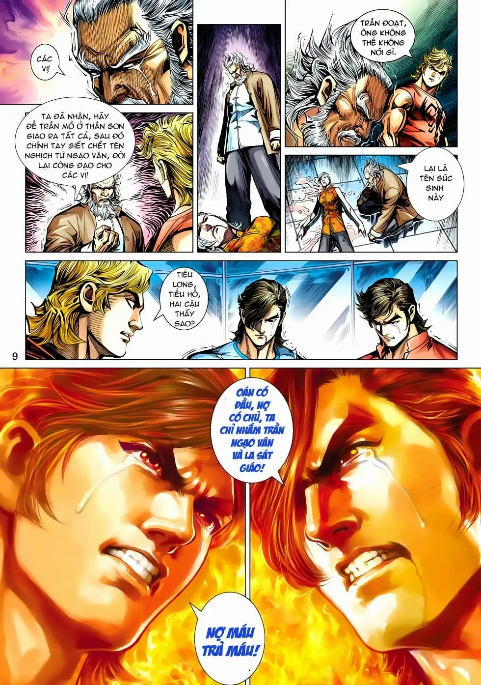 Truyện Tranh Tân Tác Long Hổ Môn trang 4