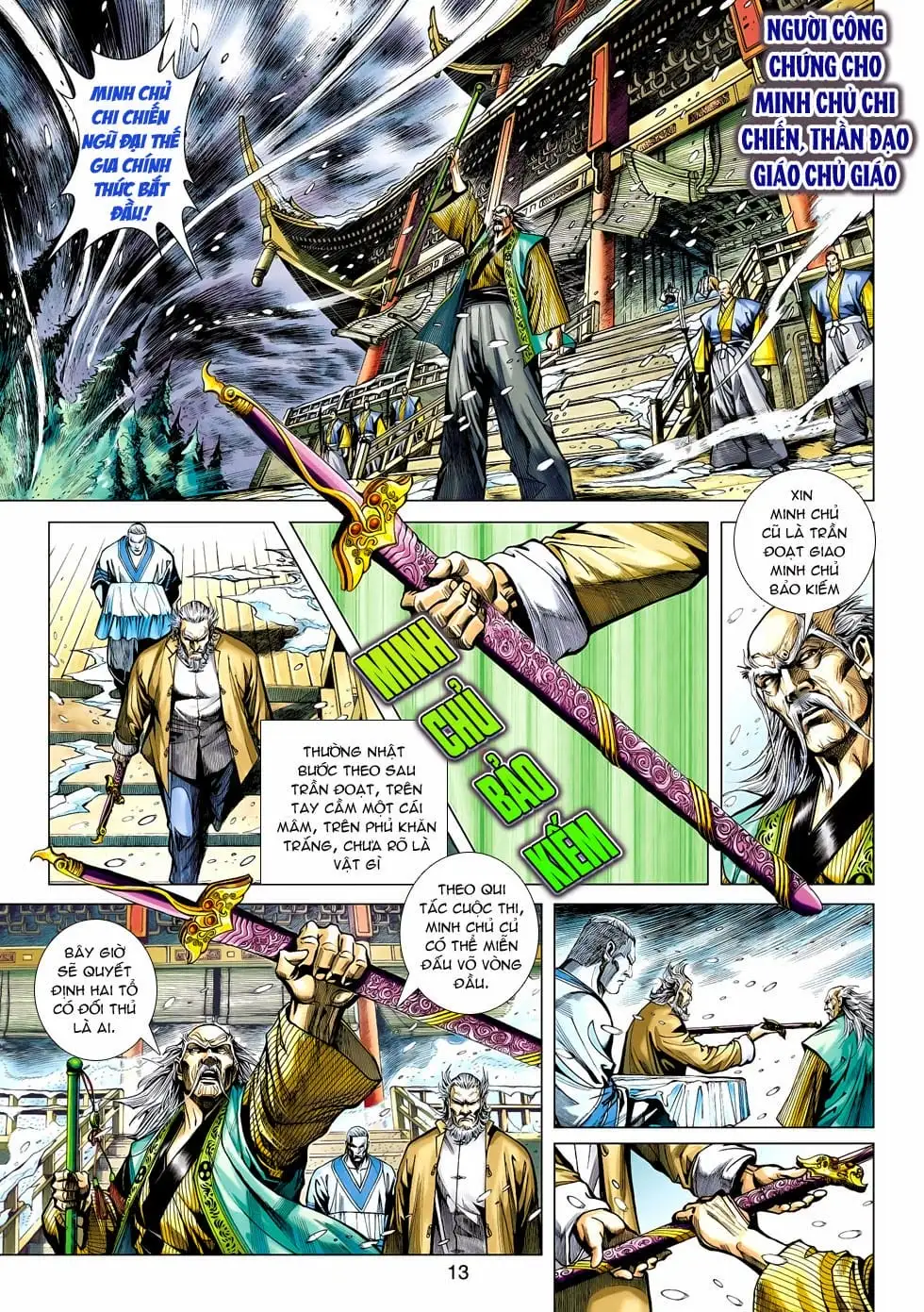 Truyện Tranh Tân Tác Long Hổ Môn trang 4