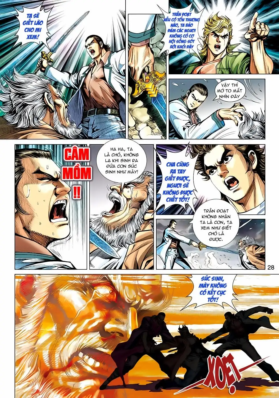 Truyện Tranh Tân Tác Long Hổ Môn trang 4