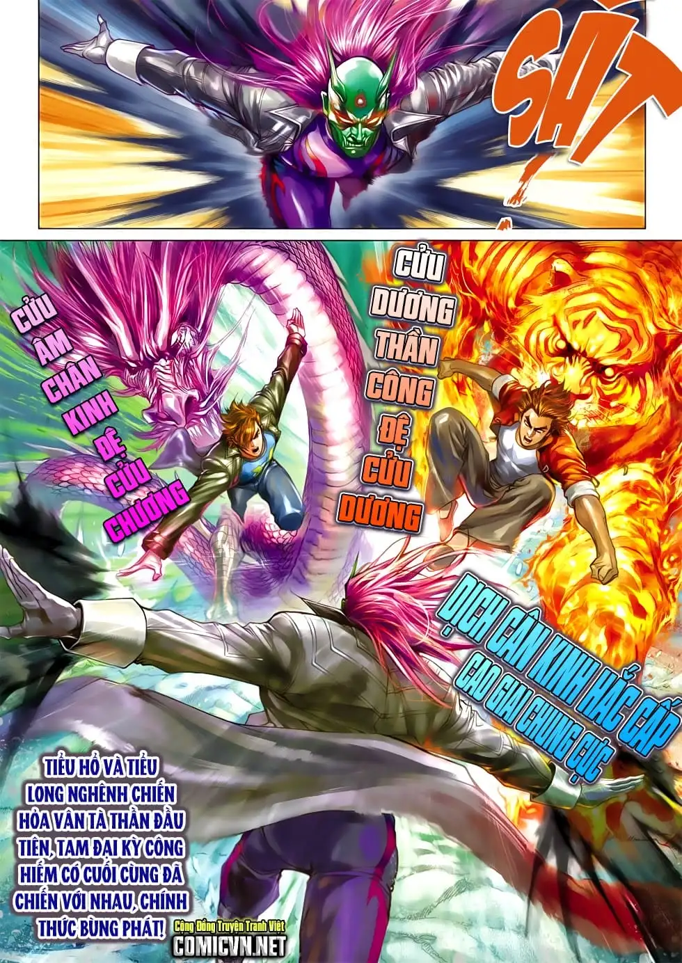 Truyện Tranh Tân Tác Long Hổ Môn trang 4