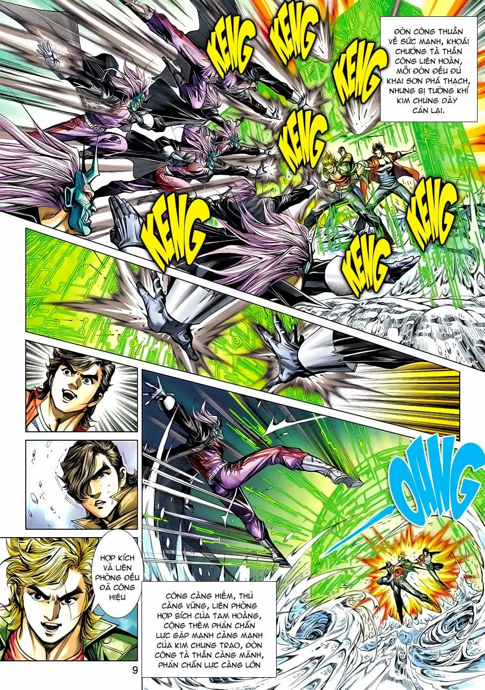 Truyện Tranh Tân Tác Long Hổ Môn trang 4