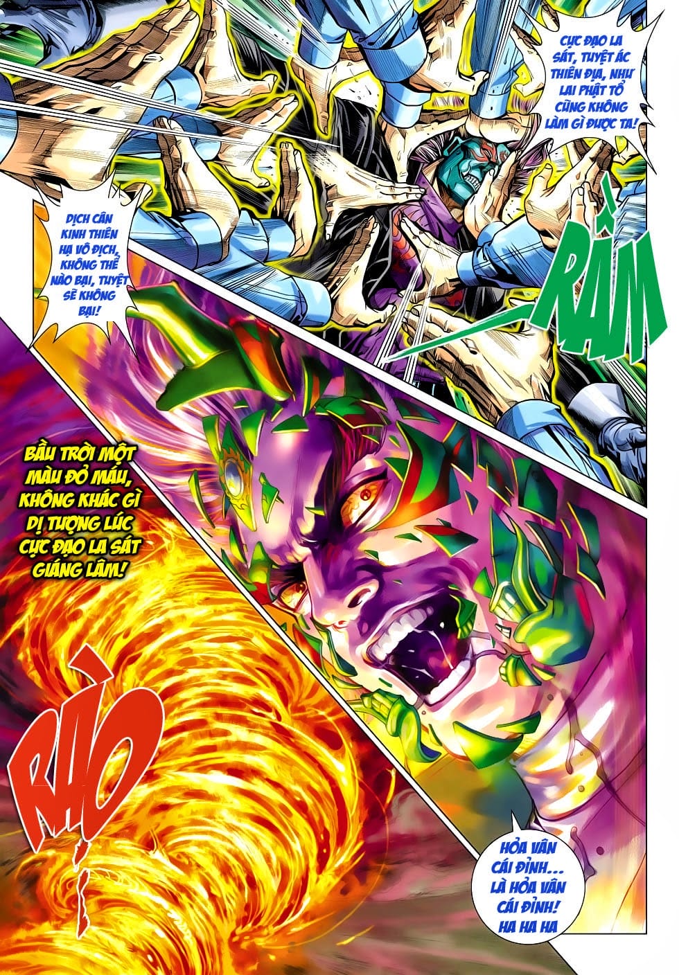 Truyện Tranh Tân Tác Long Hổ Môn trang 4