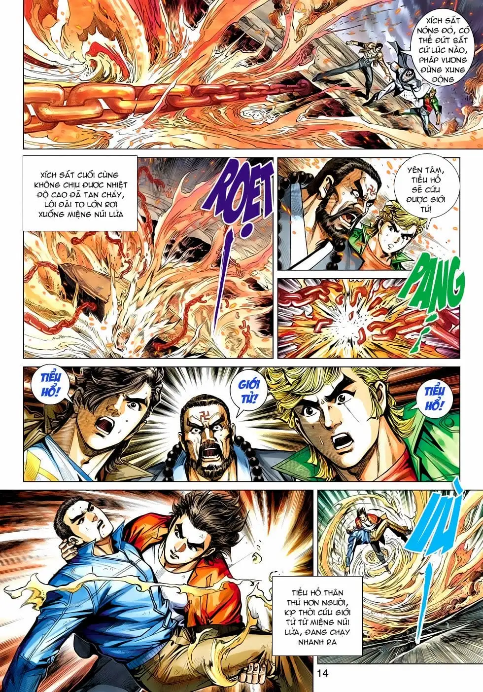 Truyện Tranh Tân Tác Long Hổ Môn trang 4