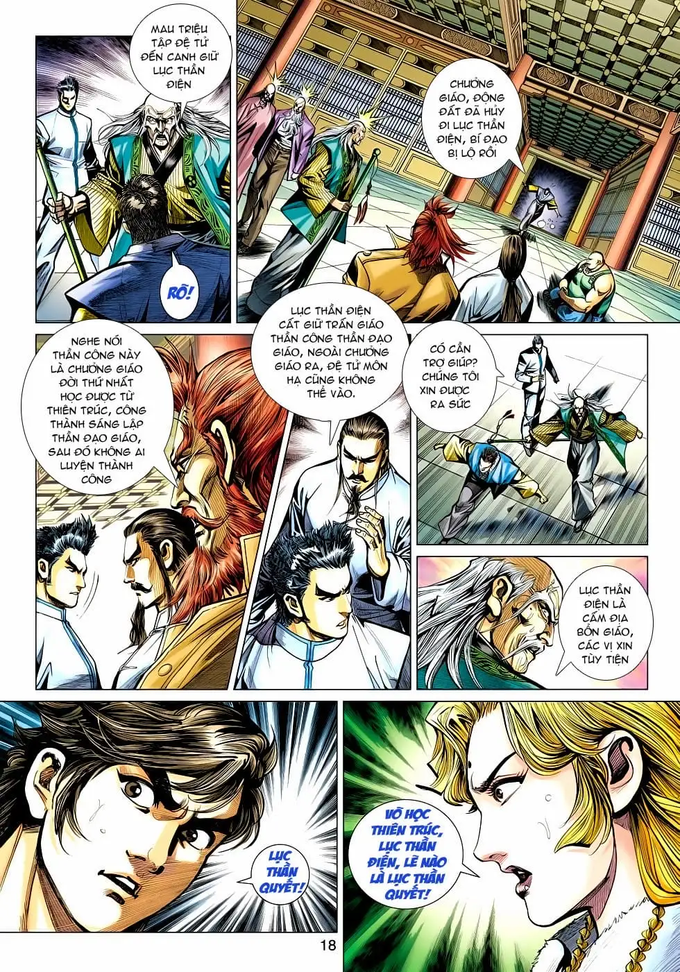 Truyện Tranh Tân Tác Long Hổ Môn trang 4