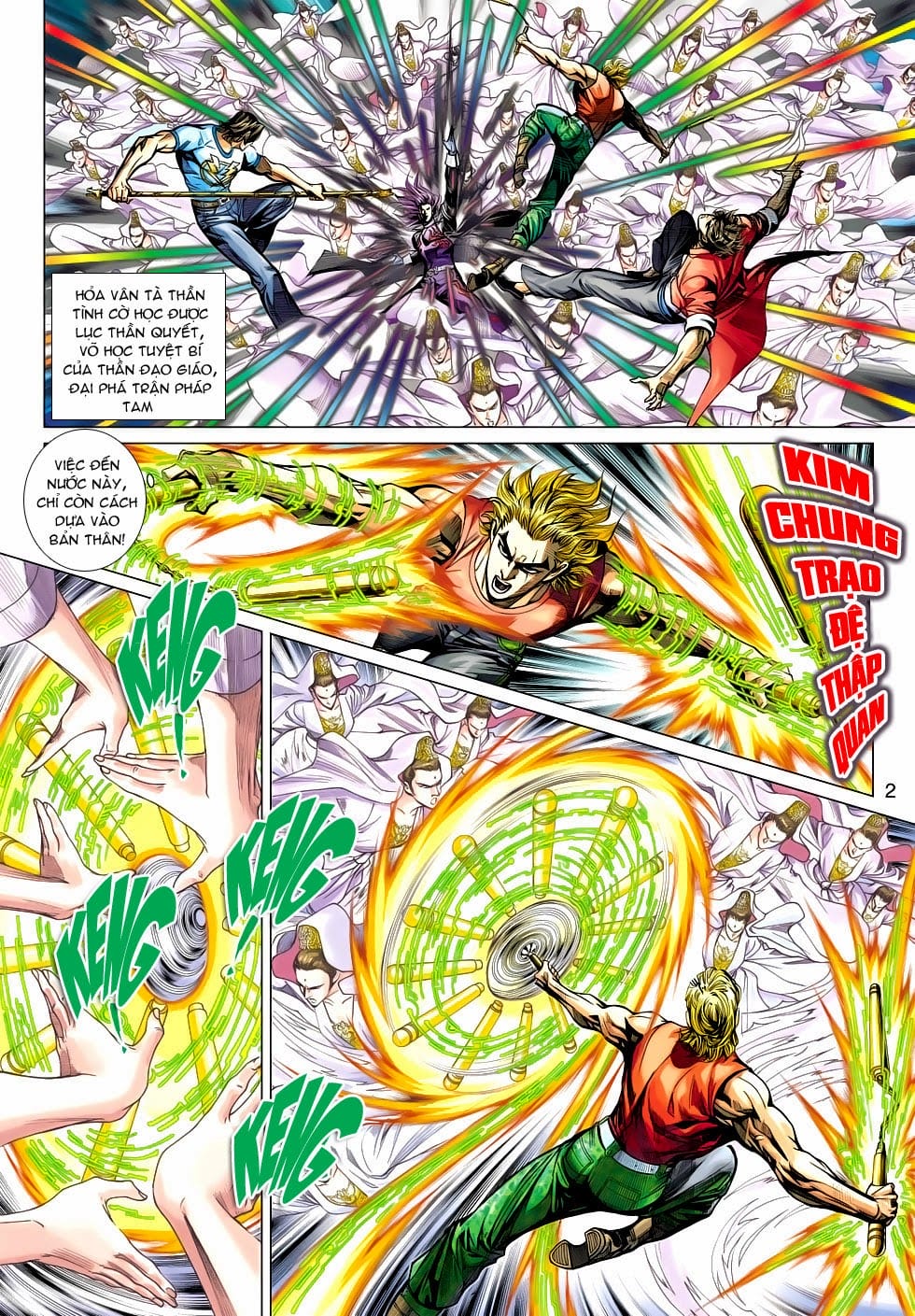 Truyện Tranh Tân Tác Long Hổ Môn trang 4