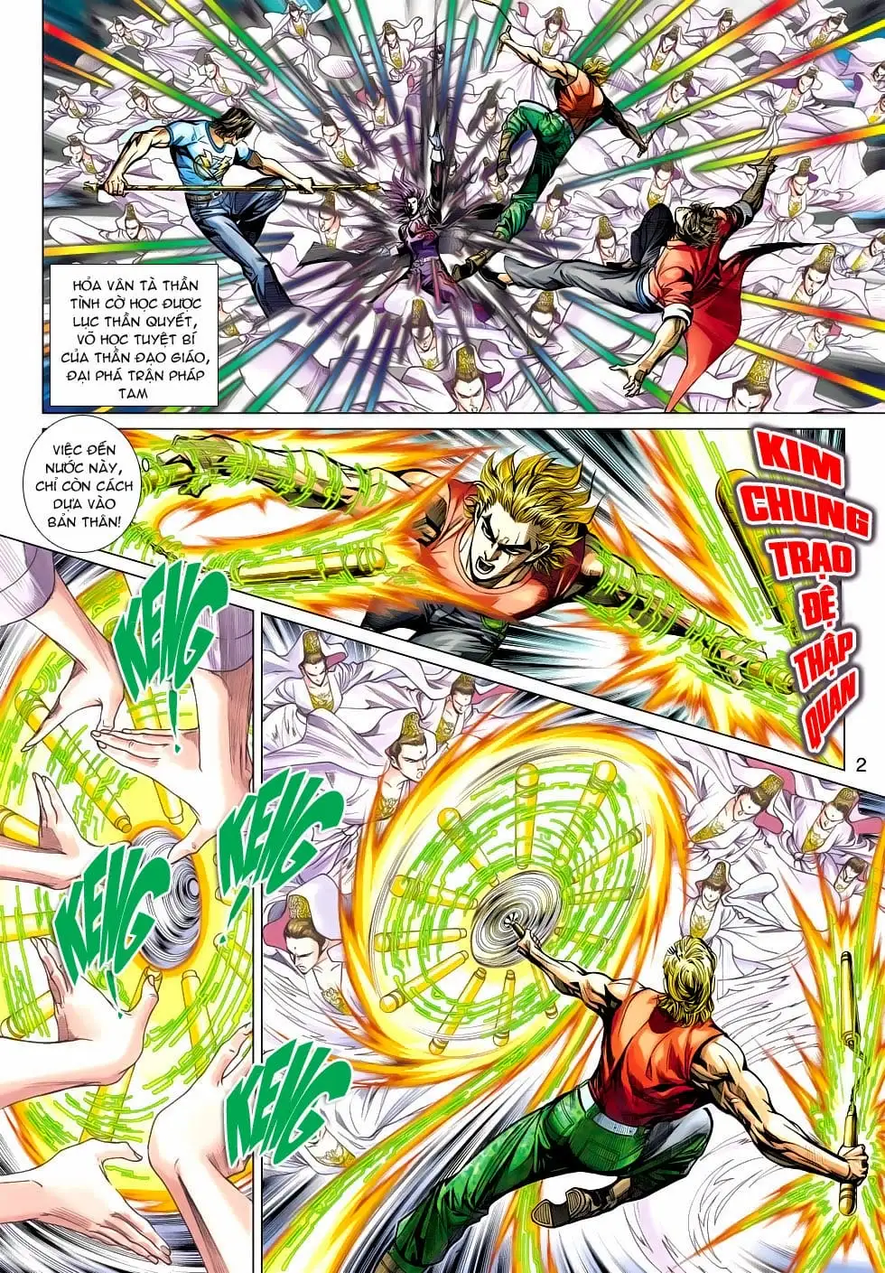 Truyện Tranh Tân Tác Long Hổ Môn trang 4