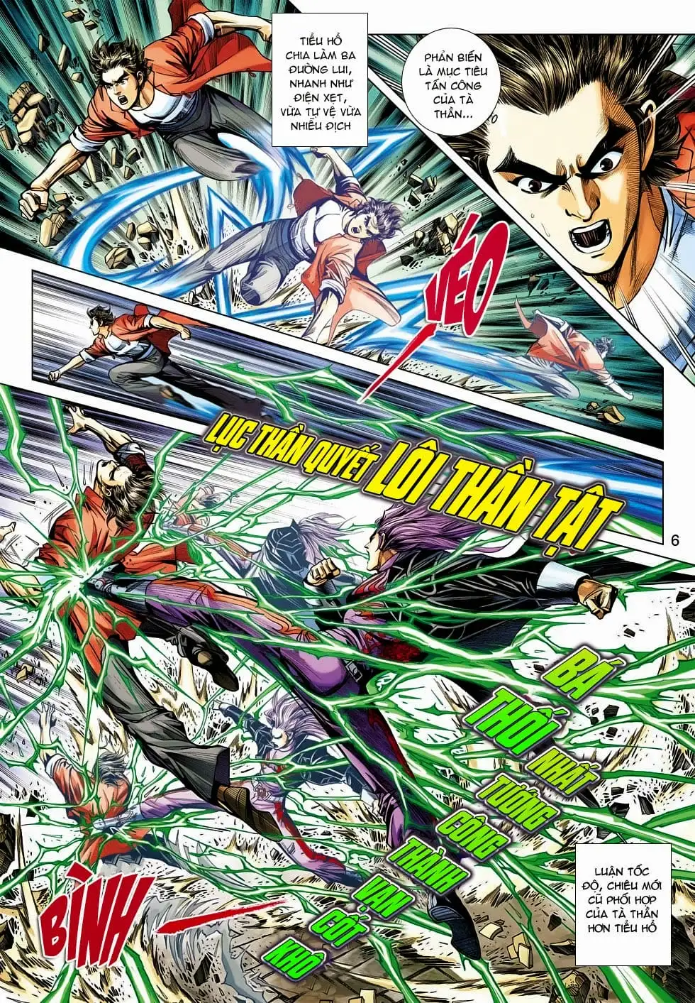 Truyện Tranh Tân Tác Long Hổ Môn trang 4