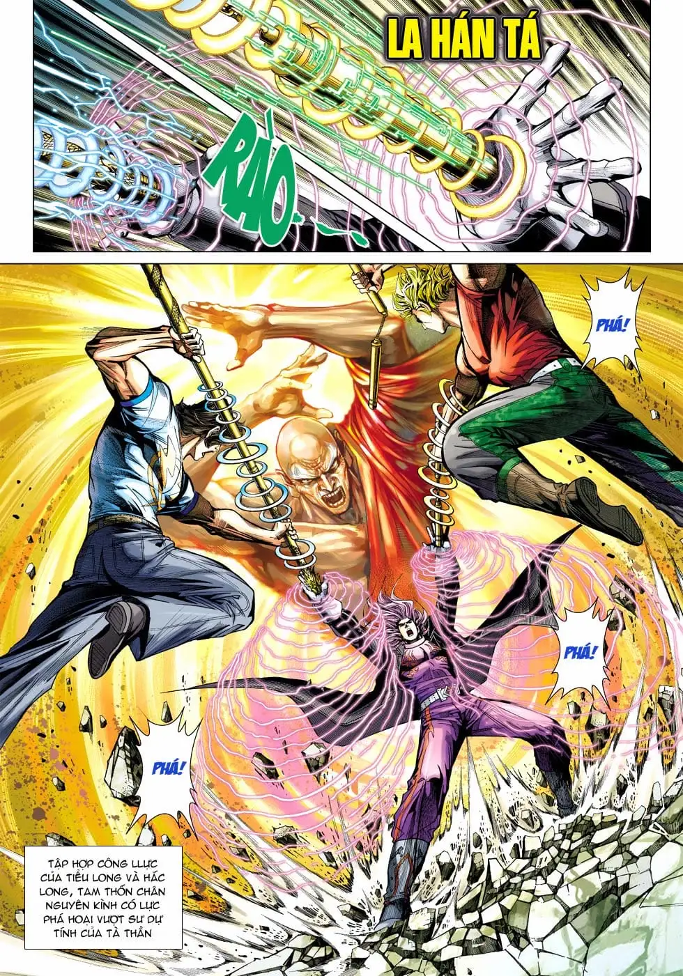 Truyện Tranh Tân Tác Long Hổ Môn trang 4