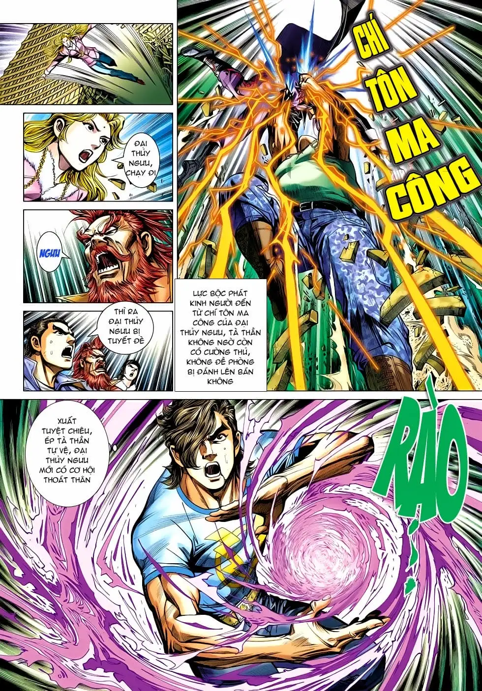 Truyện Tranh Tân Tác Long Hổ Môn trang 4