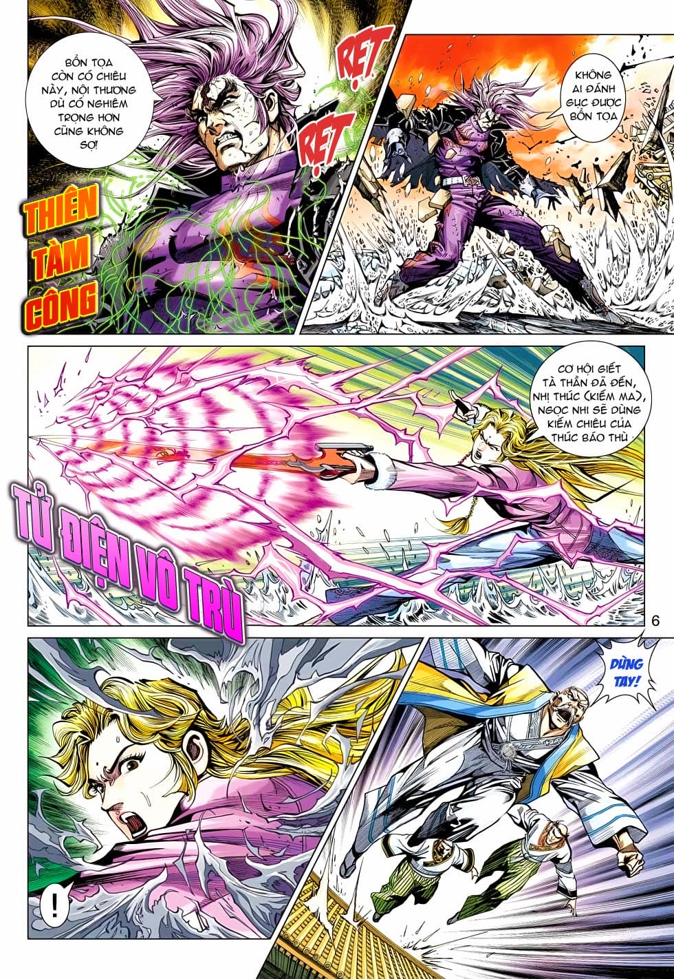 Truyện Tranh Tân Tác Long Hổ Môn trang 4