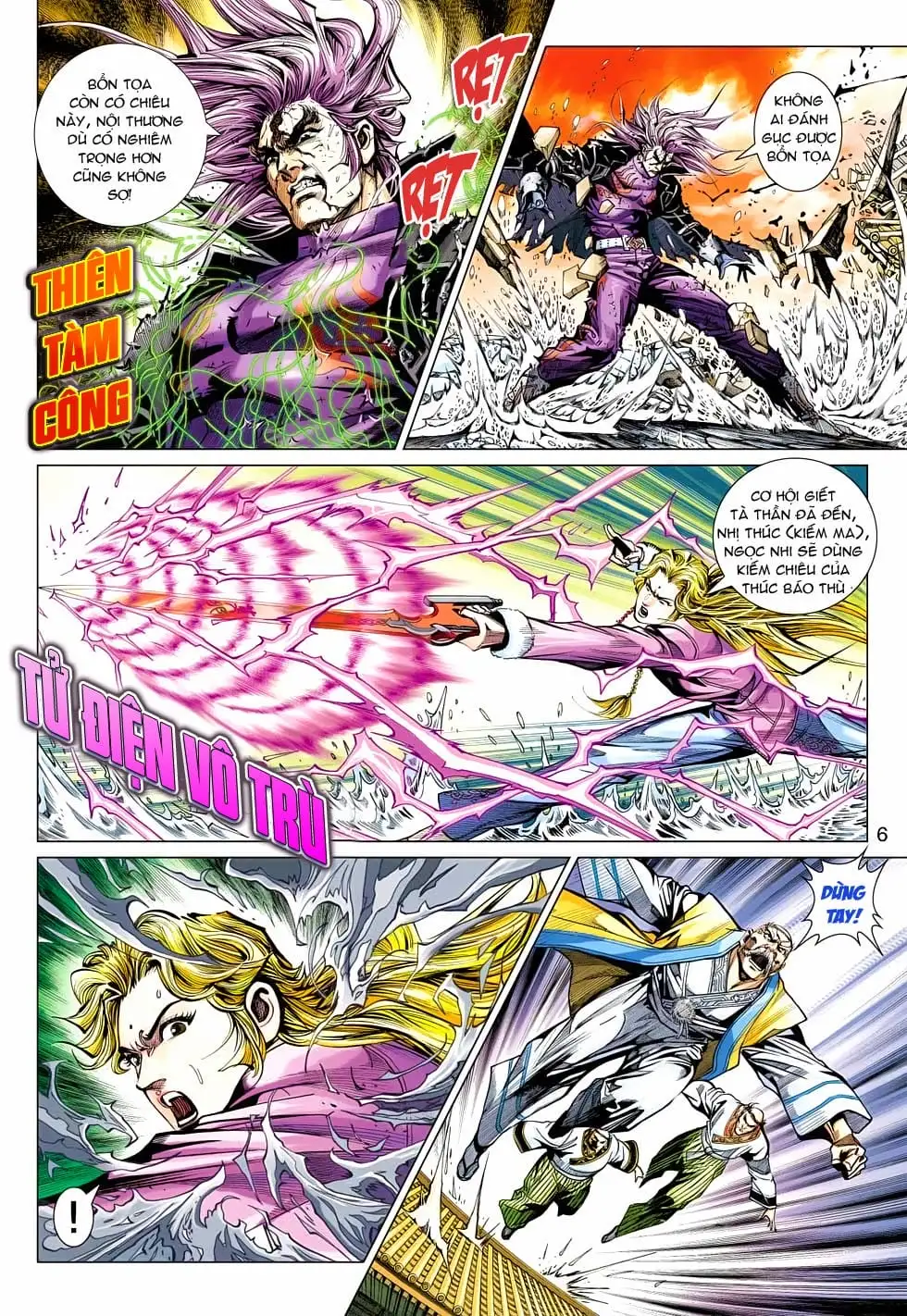 Truyện Tranh Tân Tác Long Hổ Môn trang 4