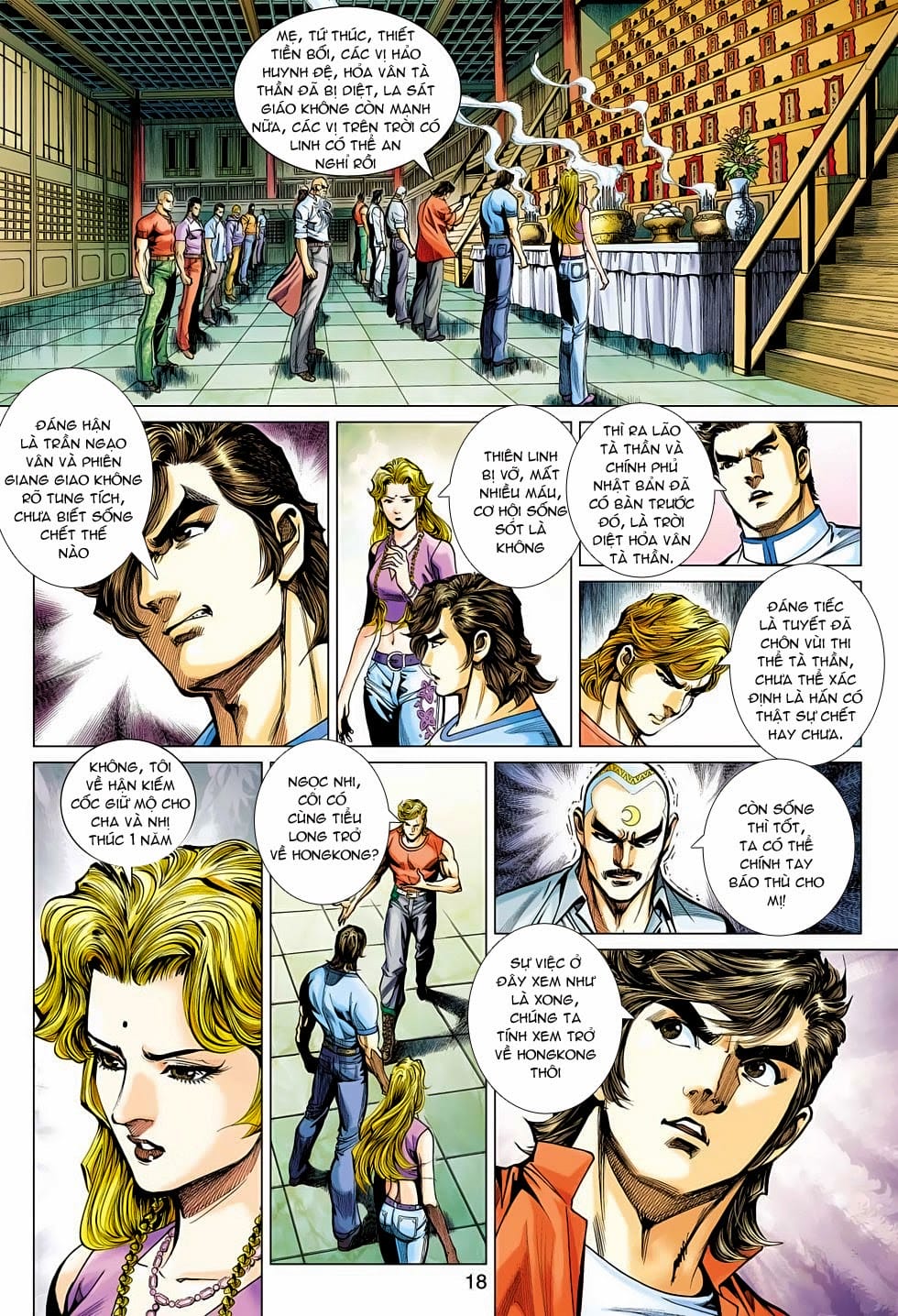 Truyện Tranh Tân Tác Long Hổ Môn trang 4