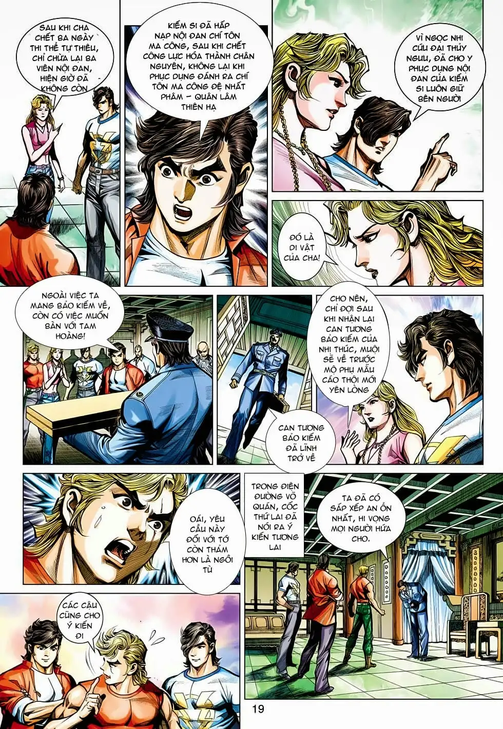 Truyện Tranh Tân Tác Long Hổ Môn trang 4