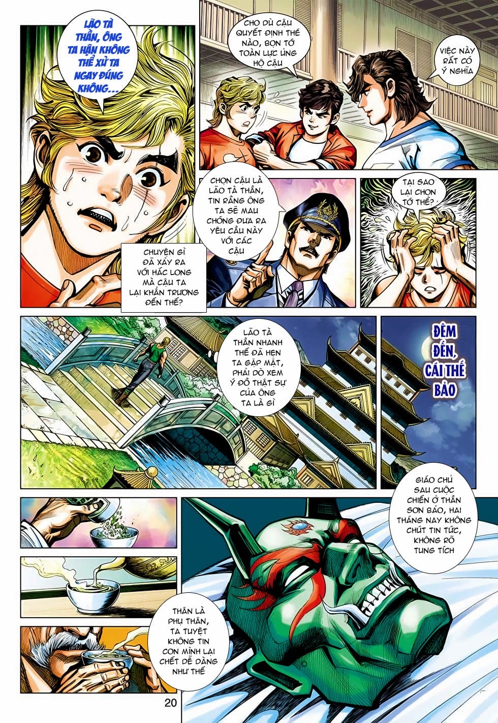 Truyện Tranh Tân Tác Long Hổ Môn trang 4